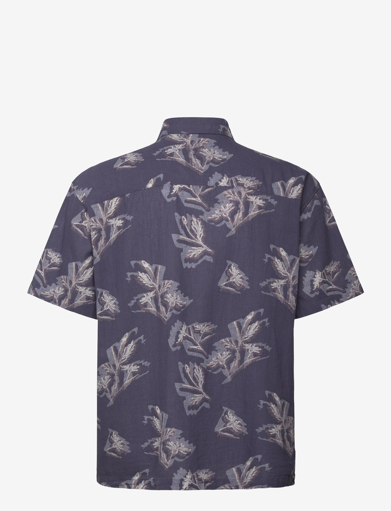 Jack & Jones - JORMONTAUK AOP SHIRT SS - mønstrede skjorter - odyssey gray - 1