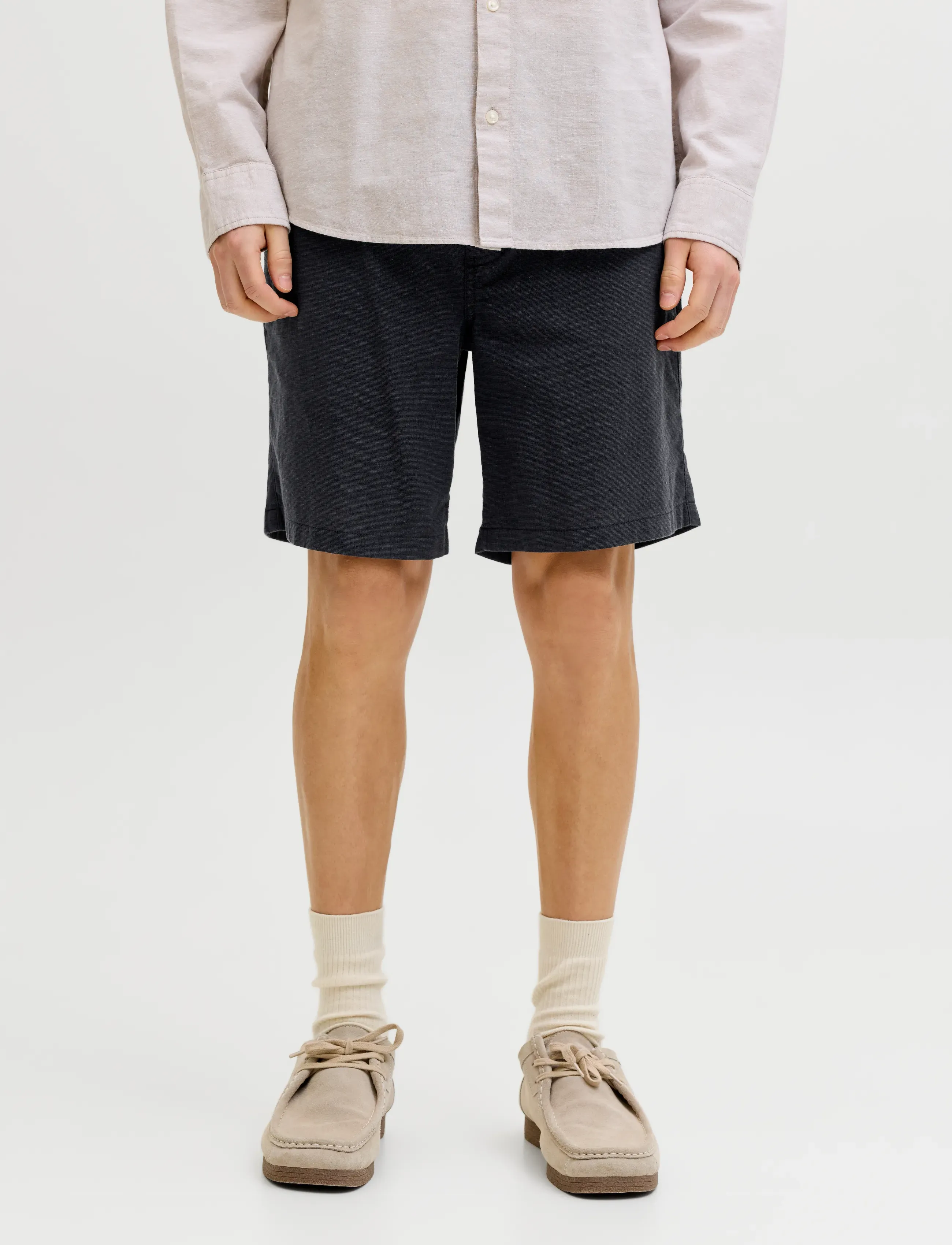 Jack & Jones JPSTJAIDEN BREEZE JOGGER SHORTS REG - Mallistot - BLACK / black