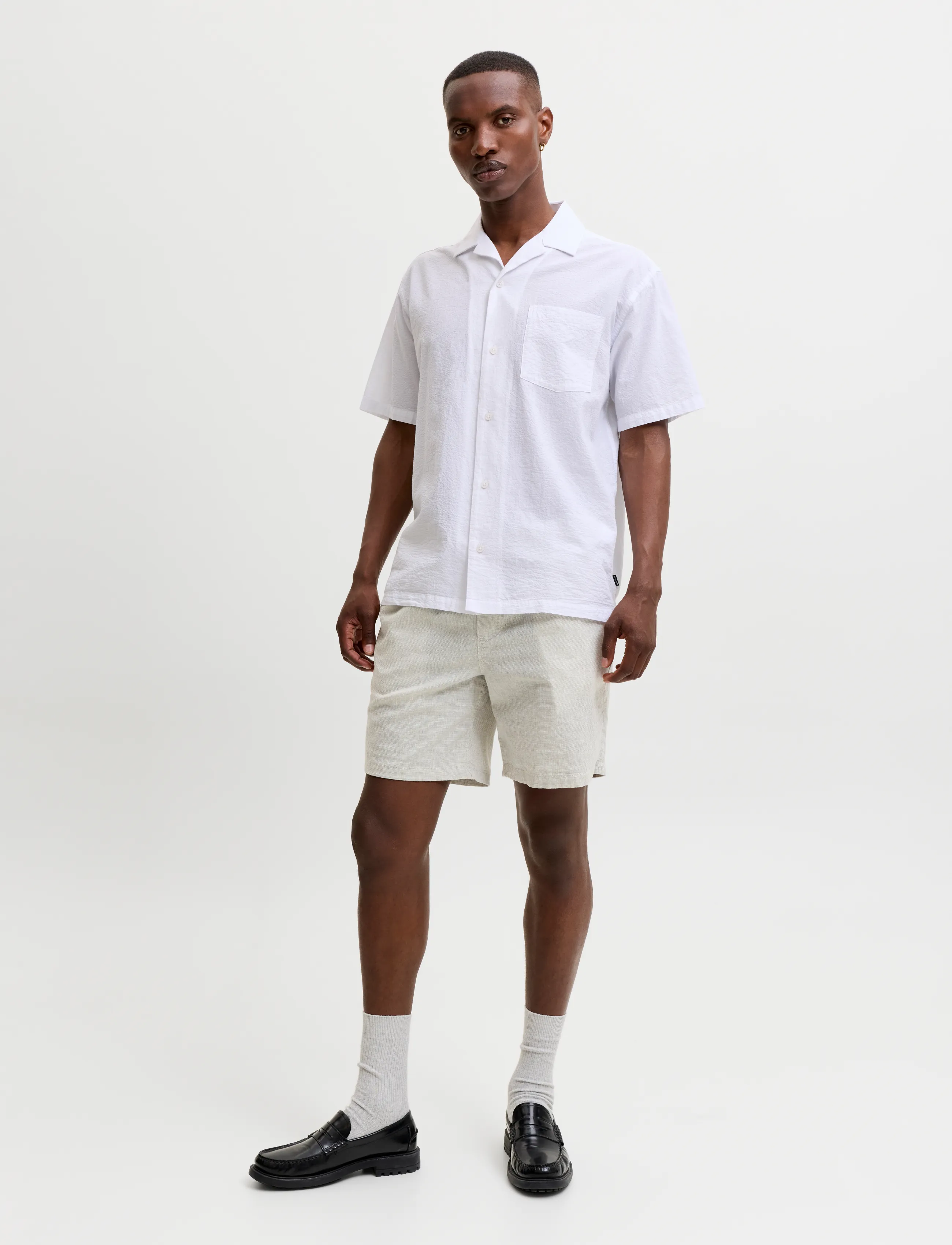 Jack & Jones - JPSTJAIDEN BREEZE JOGGER SHORTS REG - sweatshorts - dusty olive - 4