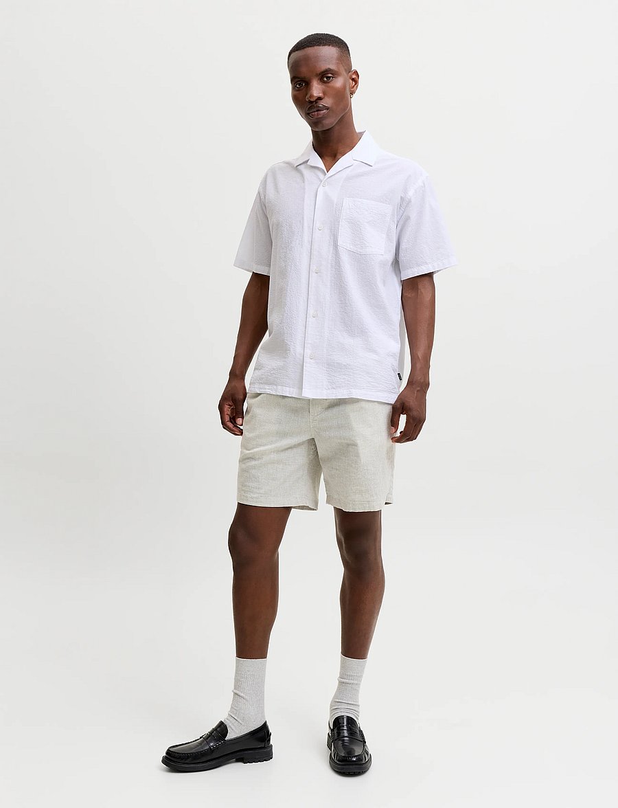 Jack & Jones - JPSTJAIDEN BREEZE JOGGER SHORTS REG - sweatshorts - dusty olive - 4