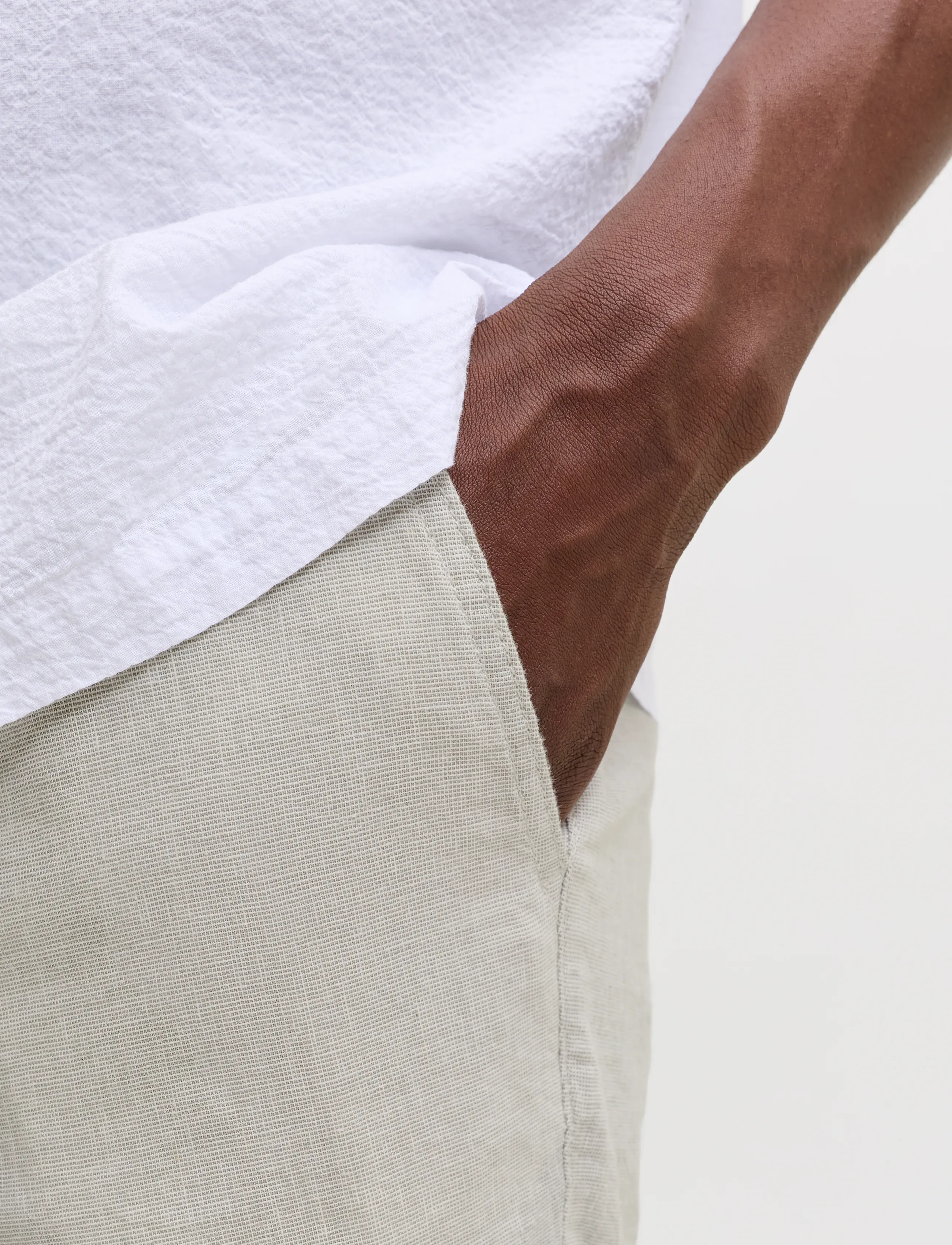 Jack & Jones - JPSTJAIDEN BREEZE JOGGER SHORTS REG - sweatshorts - dusty olive - 5