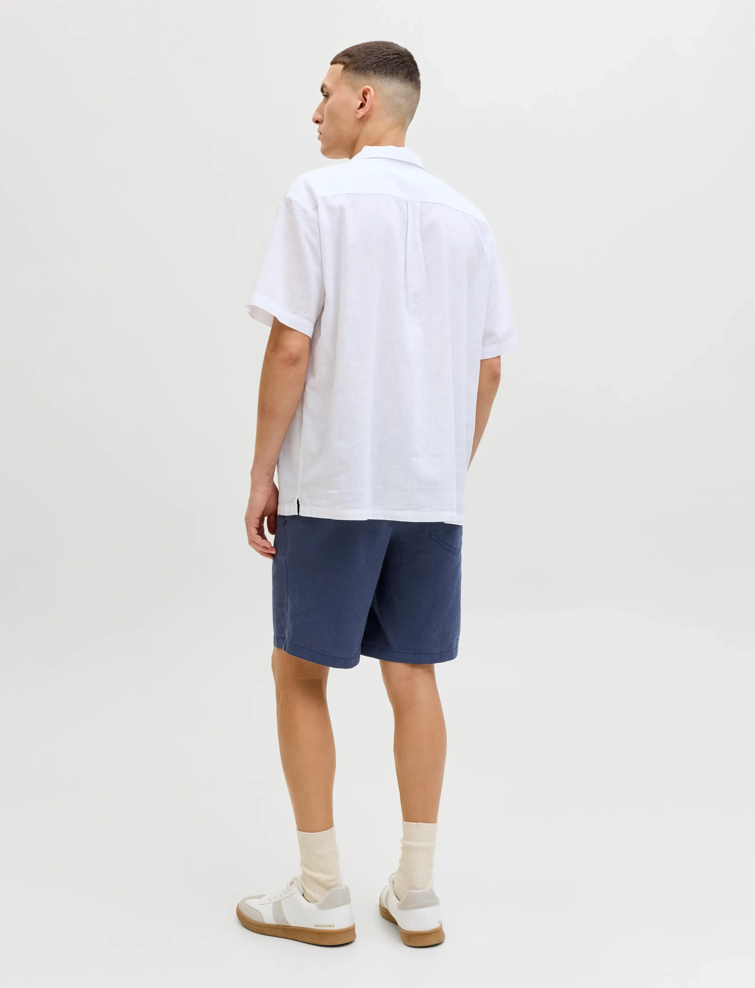 Jack & Jones - JPSTJAIDEN BREEZE JOGGER SHORTS REG - sweatshorts - sky captain - 3
