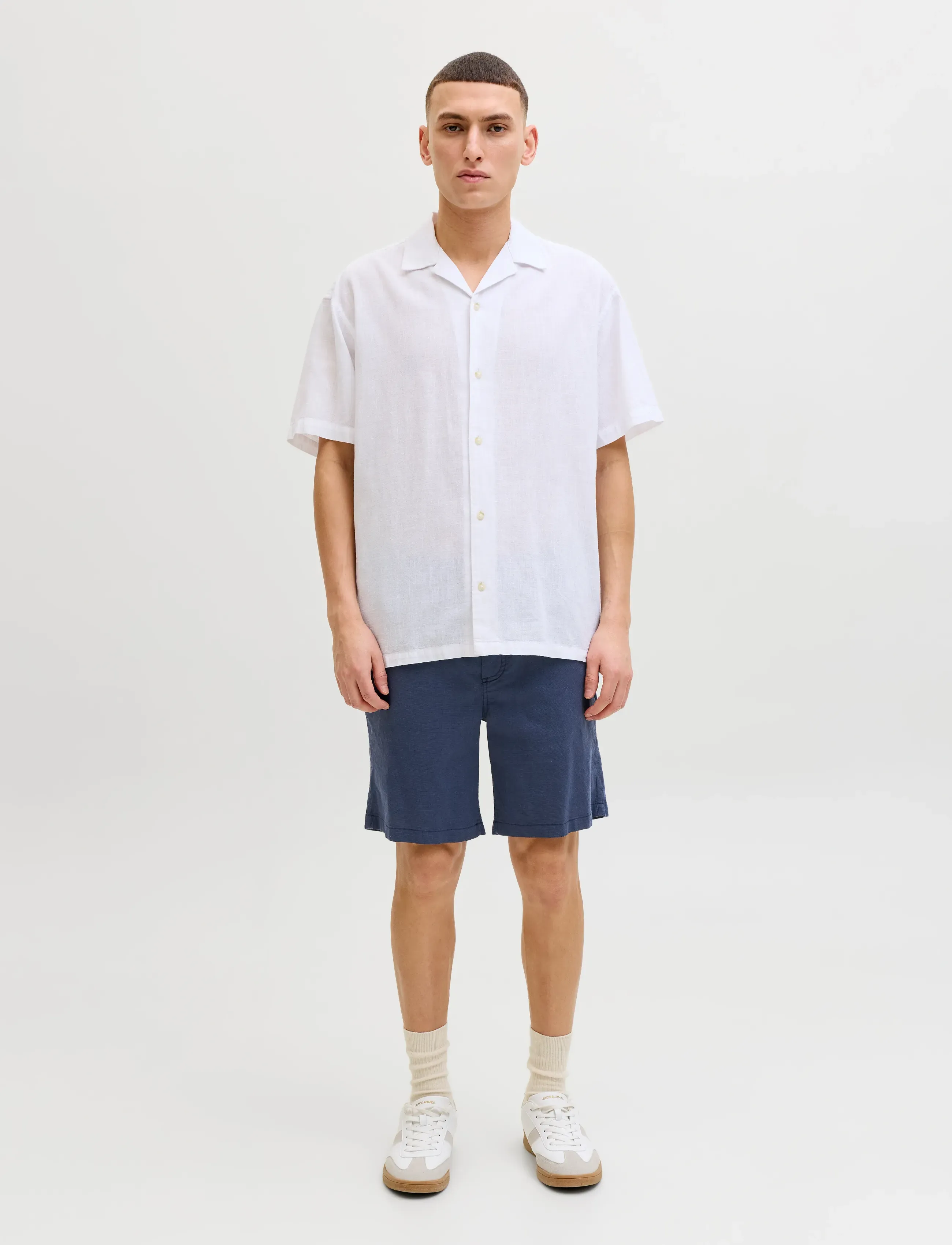 Jack & Jones - JPSTJAIDEN BREEZE JOGGER SHORTS REG - sweatshorts - sky captain - 4