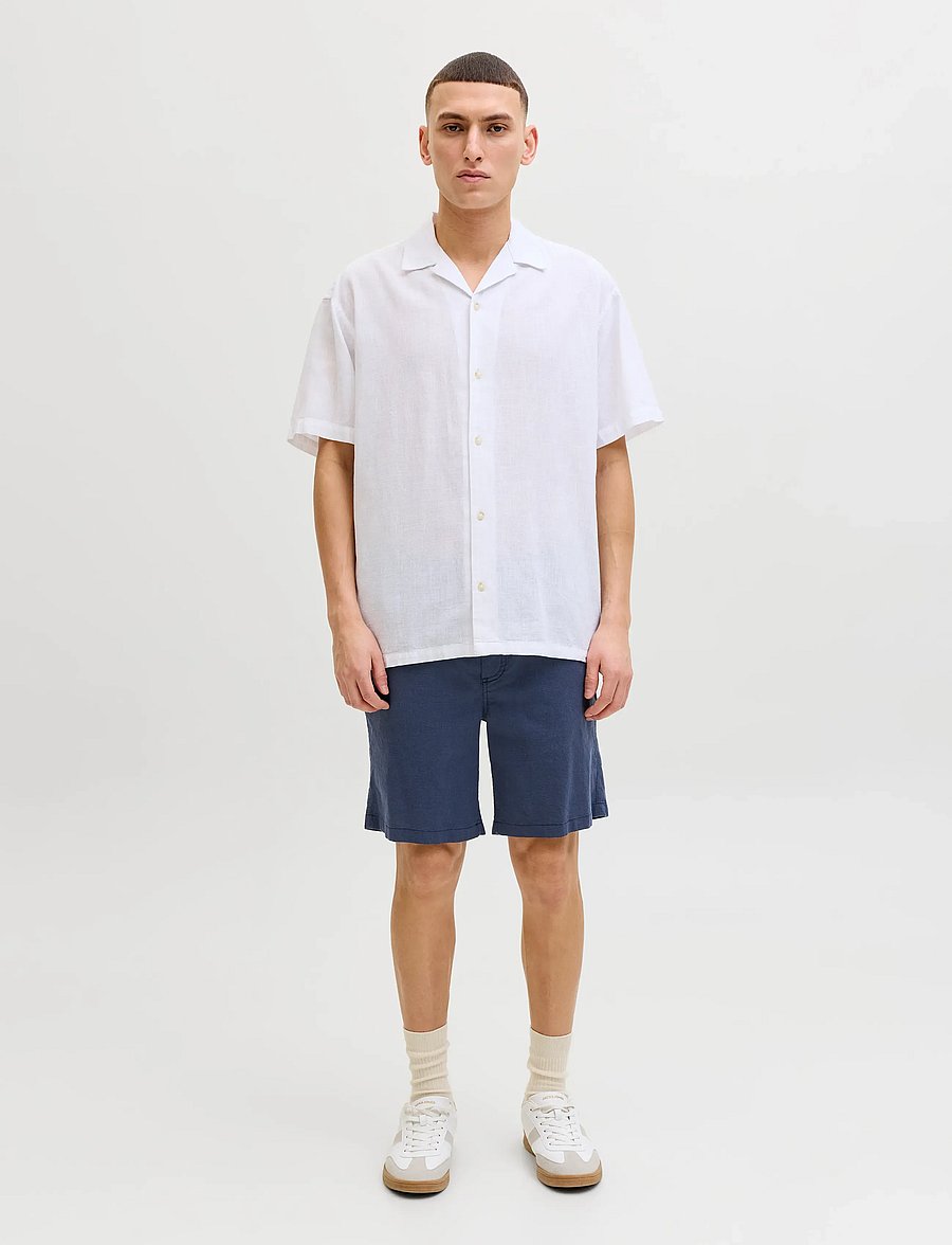 Jack & Jones - JPSTJAIDEN BREEZE JOGGER SHORTS REG - sweatshorts - sky captain - 4