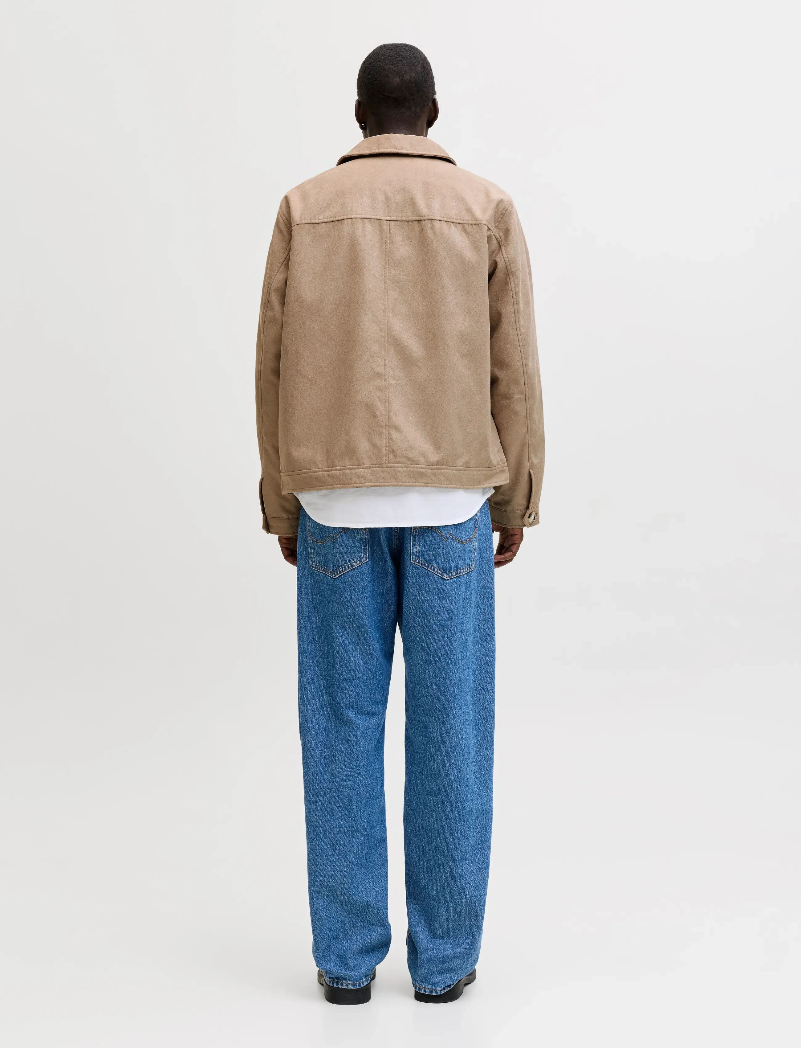 Jack & Jones - JJECASABLANCA SHACKET NOOS - frühlingsjacken - string - 2