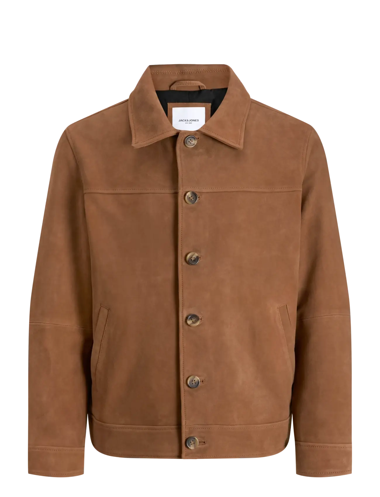 Jack & Jones JJECASABLANCA SHACKET NOOS - Nieuwe Mode - TOBACCO BROWN / brown
