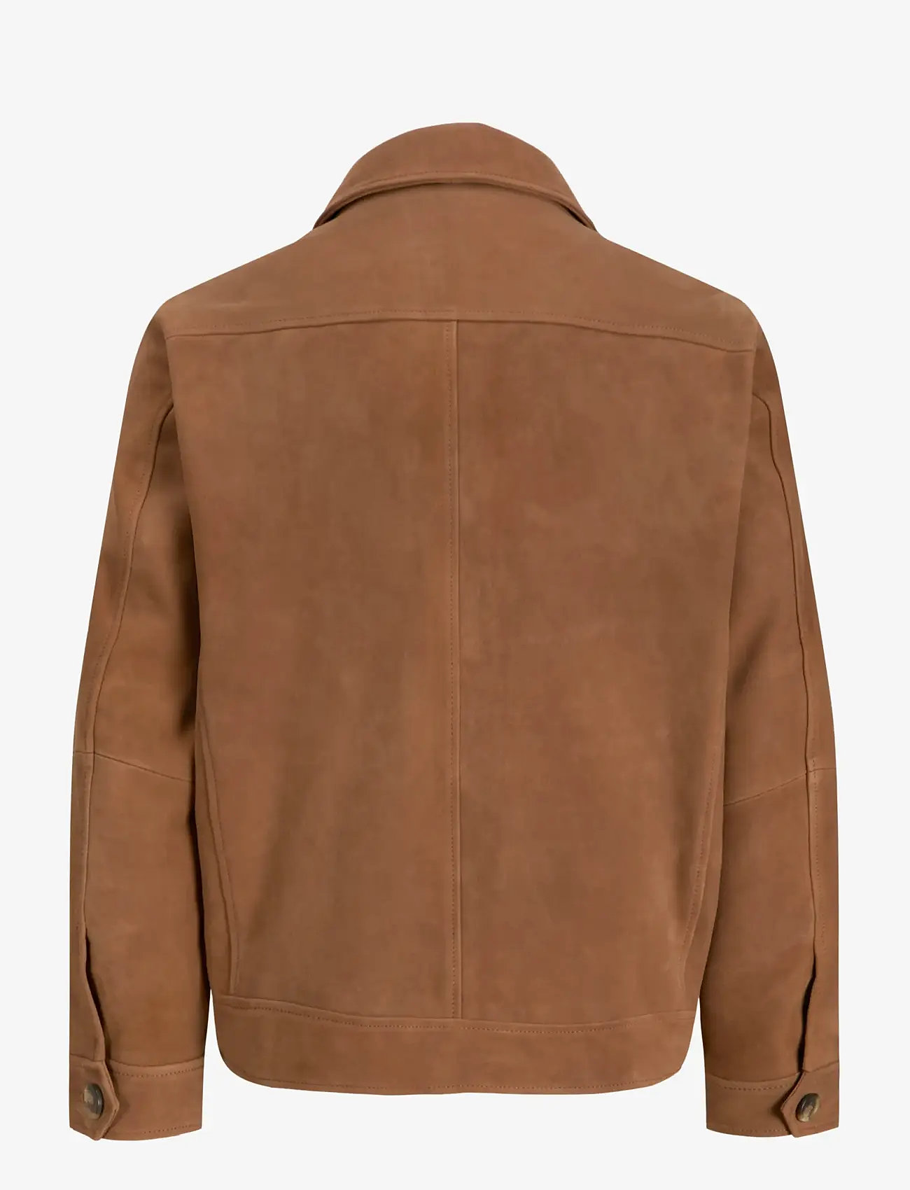 Jack & Jones - JJECASABLANCA SHACKET NOOS - frühlingsjacken - tobacco brown - 2
