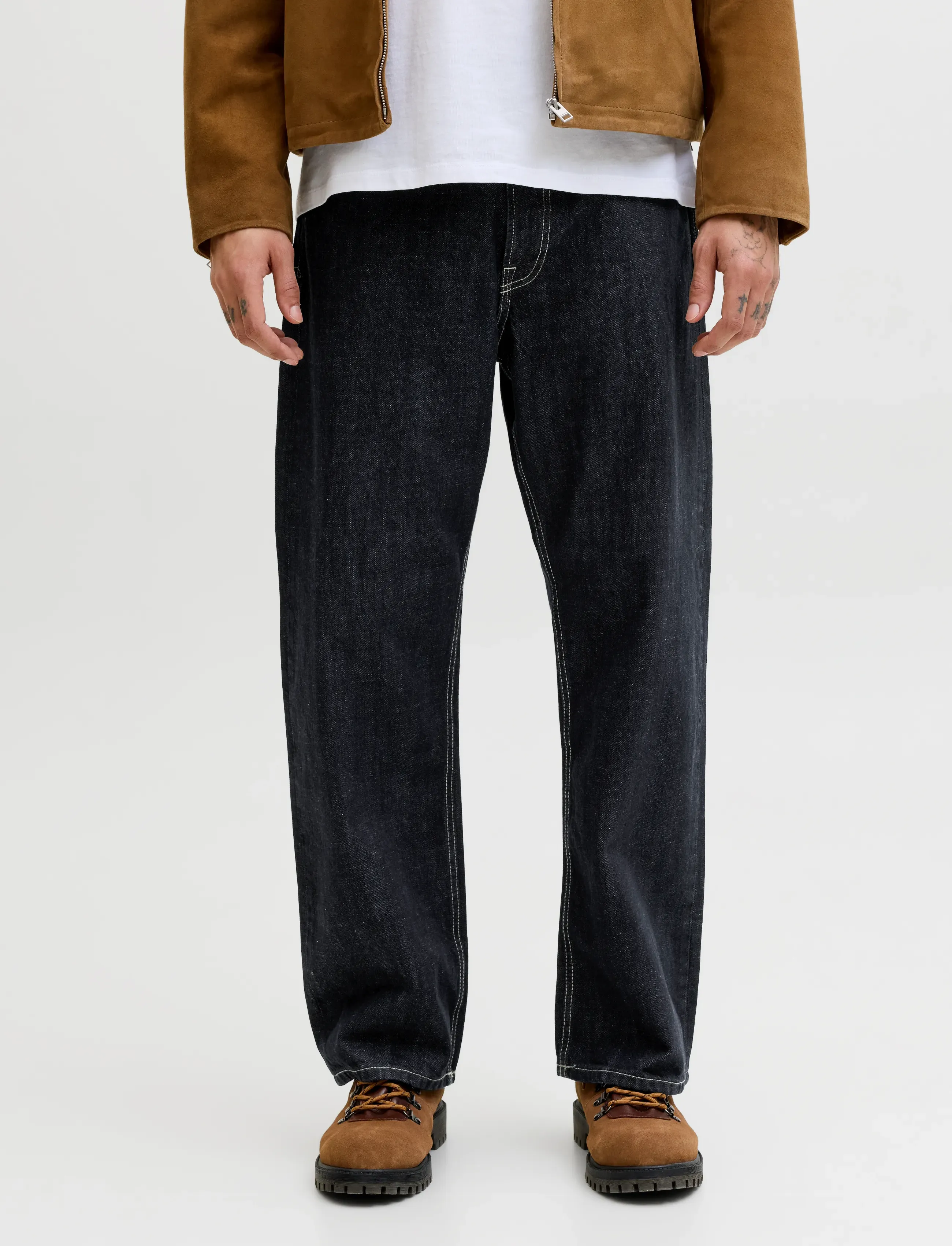 Jack & Jones JJITED JJCLASSIC AKM 387 NOOS - Džinsi - BLUE DENIM / navy