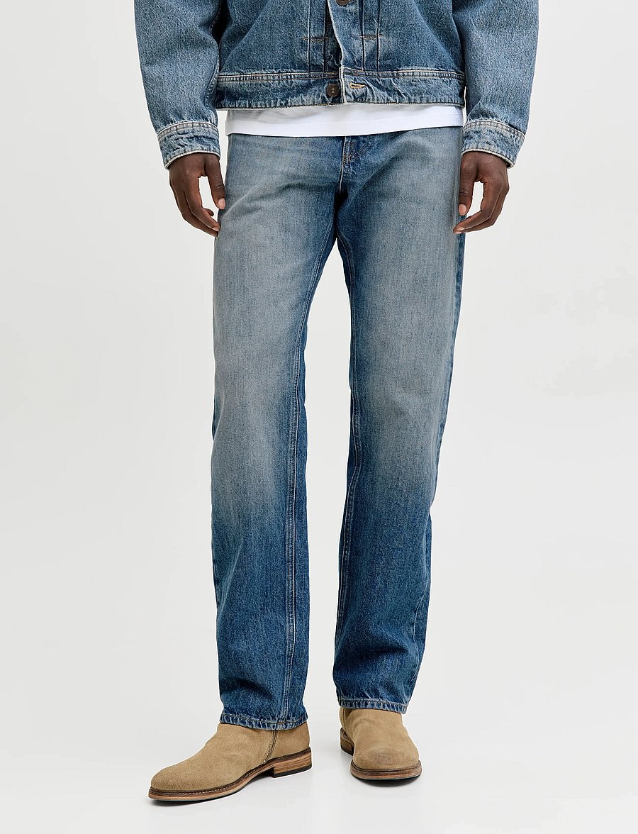 Jack & Jones - JJICHRIS JJCOOPER JOS 843 NOOS - regular jeans - blue denim - 0