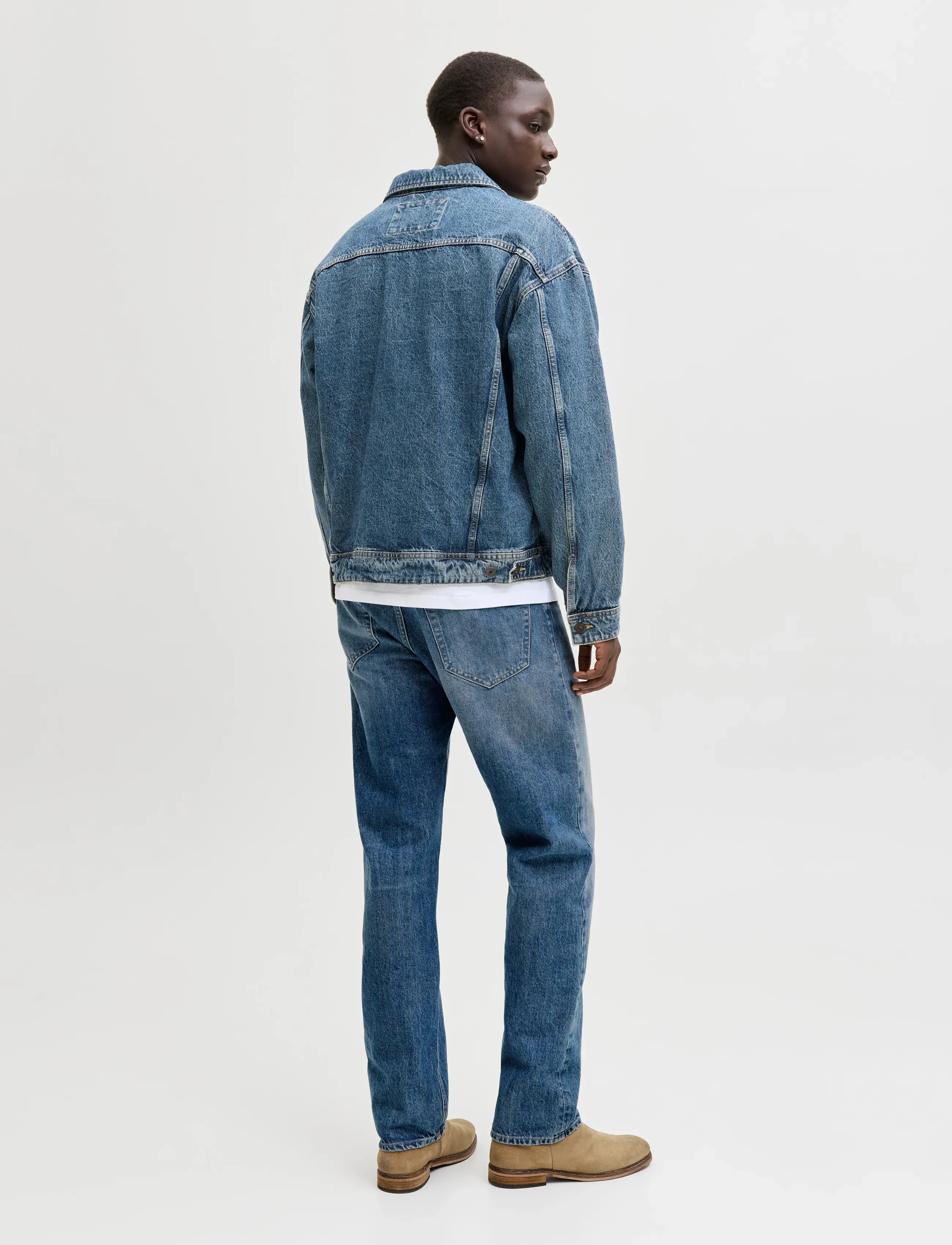 Jack & Jones - JJICHRIS JJCOOPER JOS 843 NOOS - regular jeans - blue denim - 3