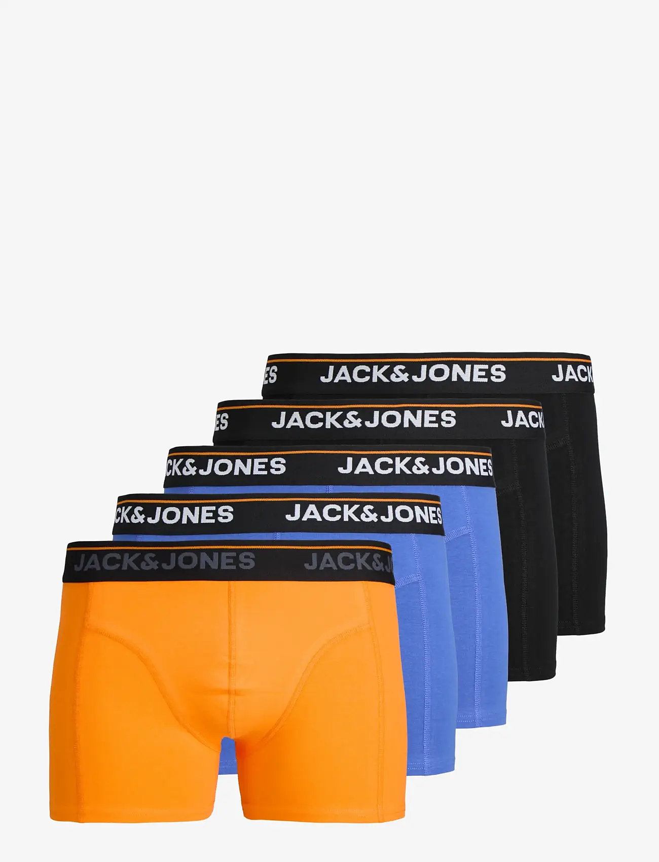 Jack & Jones - JACTHEODORE SOLID TRUNKS 5 PACK - laveste priser - beaucoup blue - 0