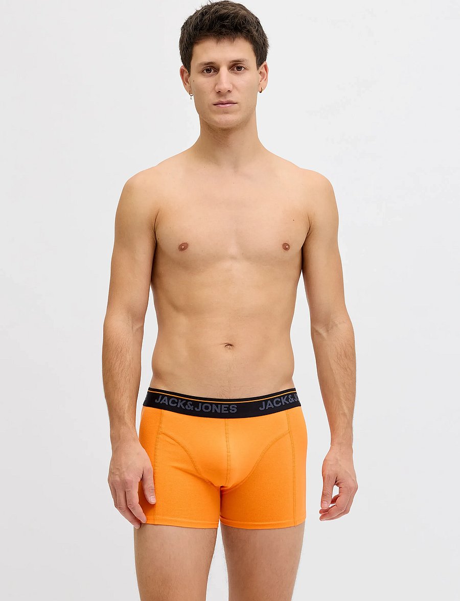 Jack & Jones - JACTHEODORE SOLID TRUNKS 5 PACK - apakšveļas multipaka - beaucoup blue - 0