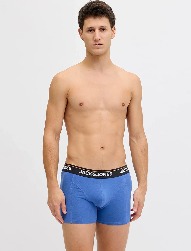 Jack & Jones - JACTHEODORE SOLID TRUNKS 5 PACK - unterhosen im multipack - beaucoup blue - 4