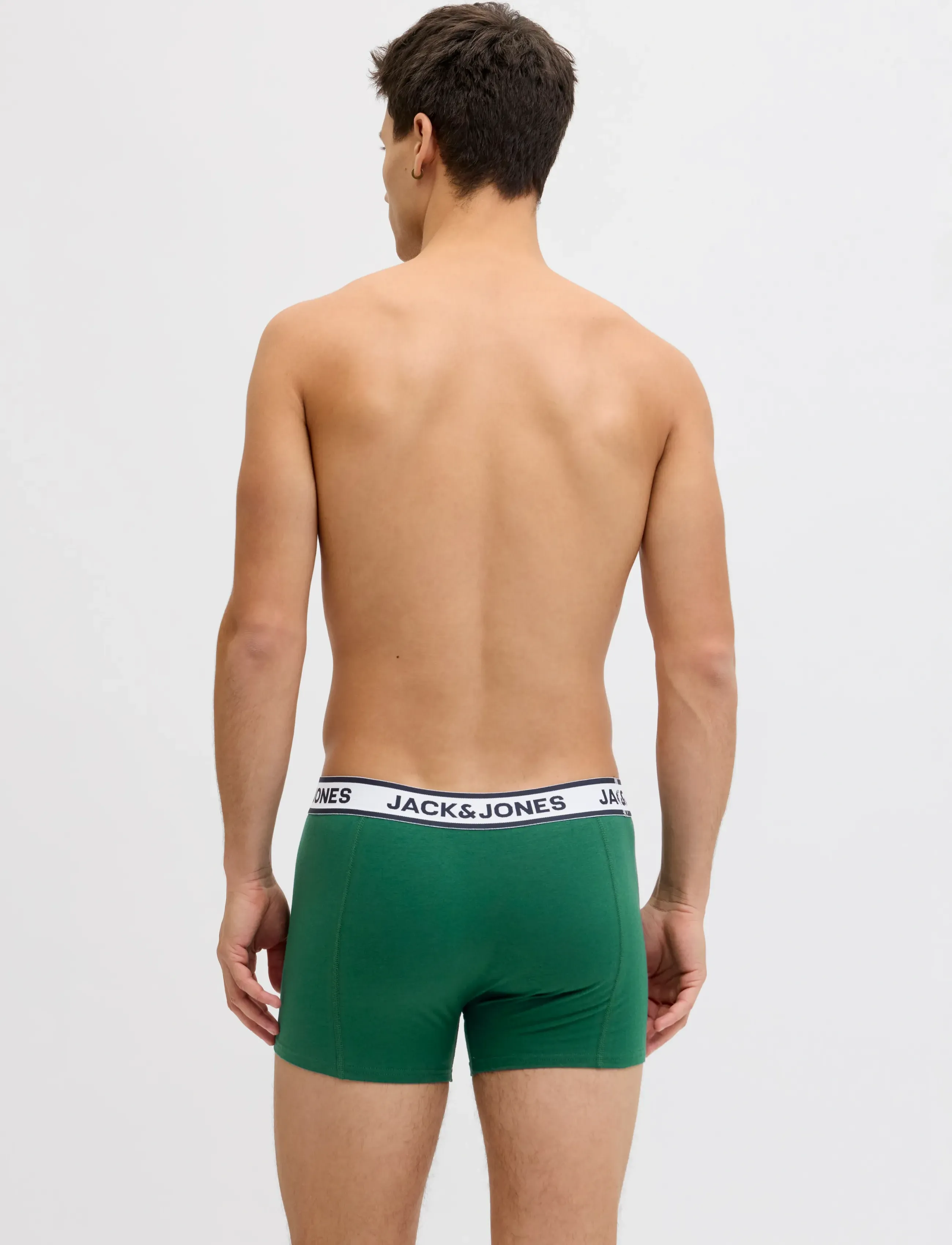 Jack & Jones - JACNOLAN SOLID TRUNKS 5 PACK - die niedrigsten preise - rain forest - 2