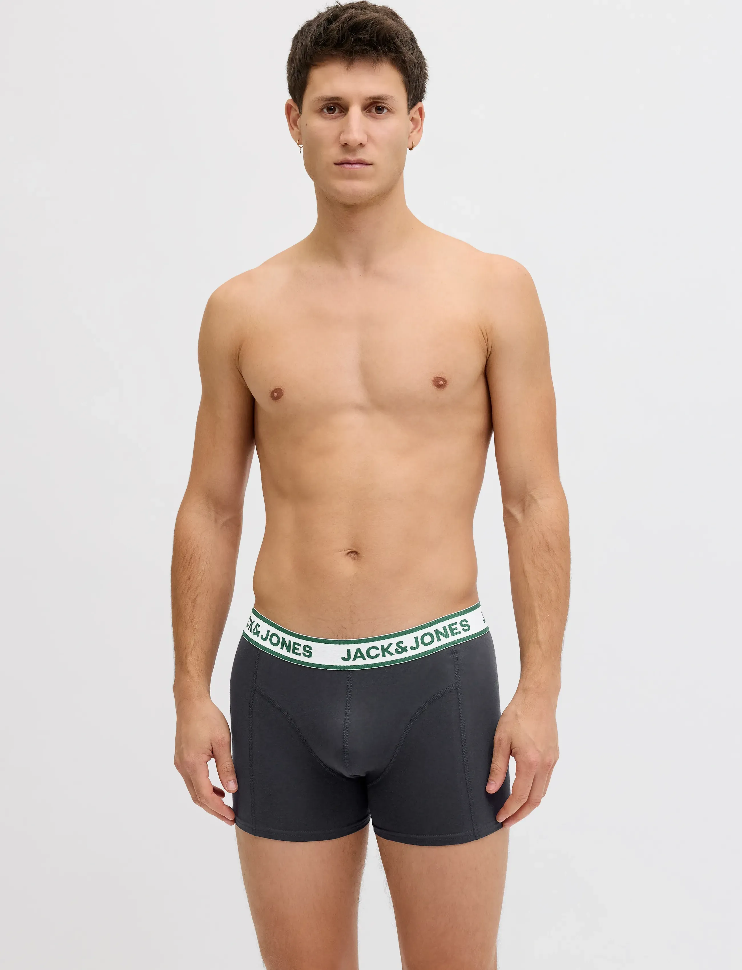 Jack & Jones - JACNOLAN SOLID TRUNKS 5 PACK - die niedrigsten preise - rain forest - 3