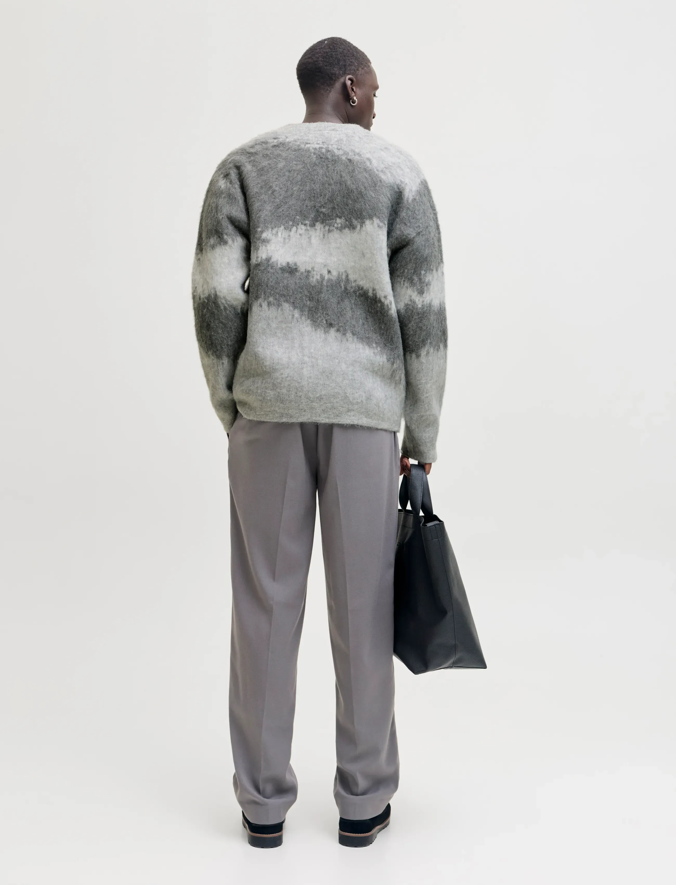 Jack & Jones - JPRBLATRAVIS KNIT CARDIGAN STYD AW25 - grey melange - 3