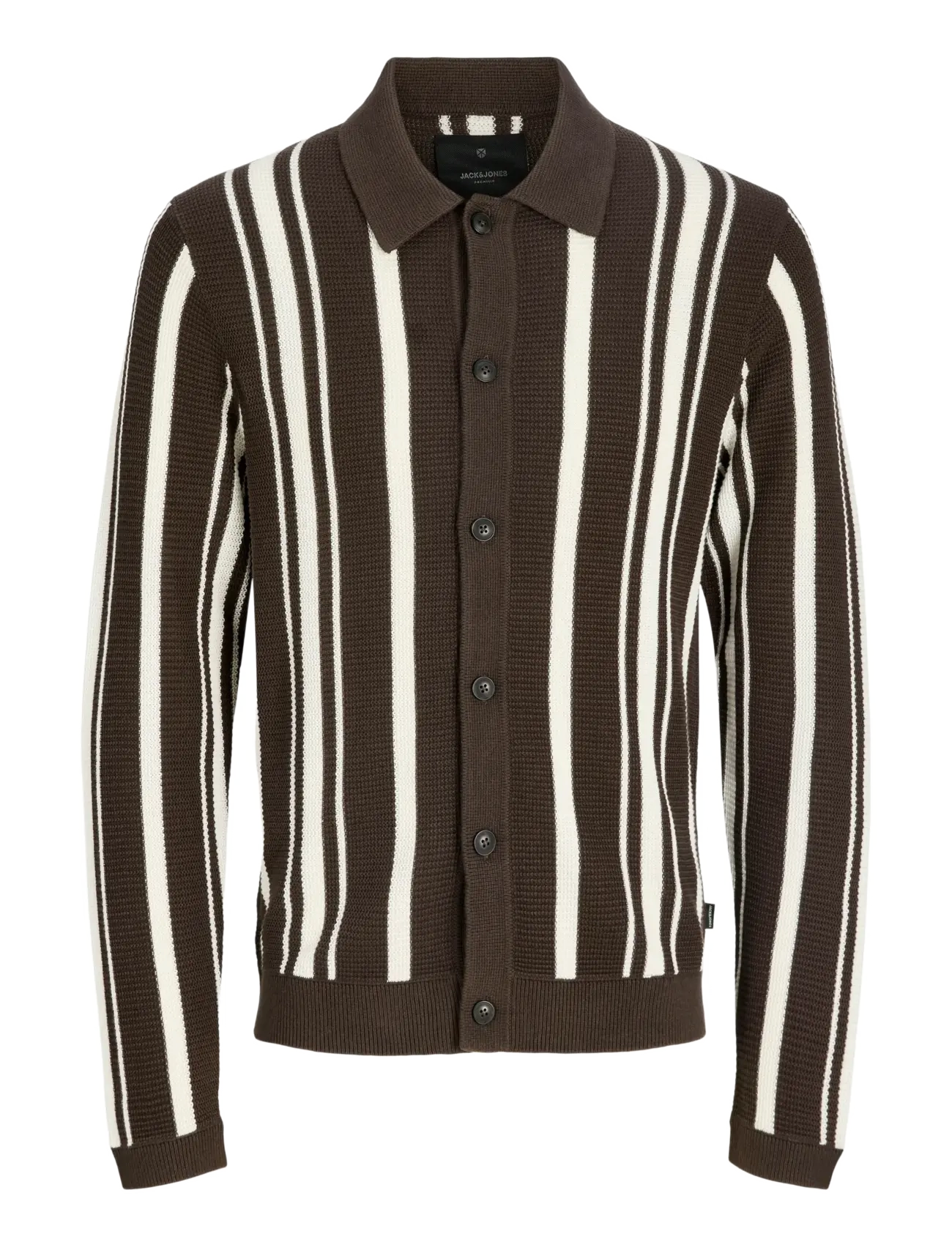 Jack & Jones JPRBLADEVIN KNIT CARDIGAN STYD AW25 - Cardigans - DELICIOSO / brown