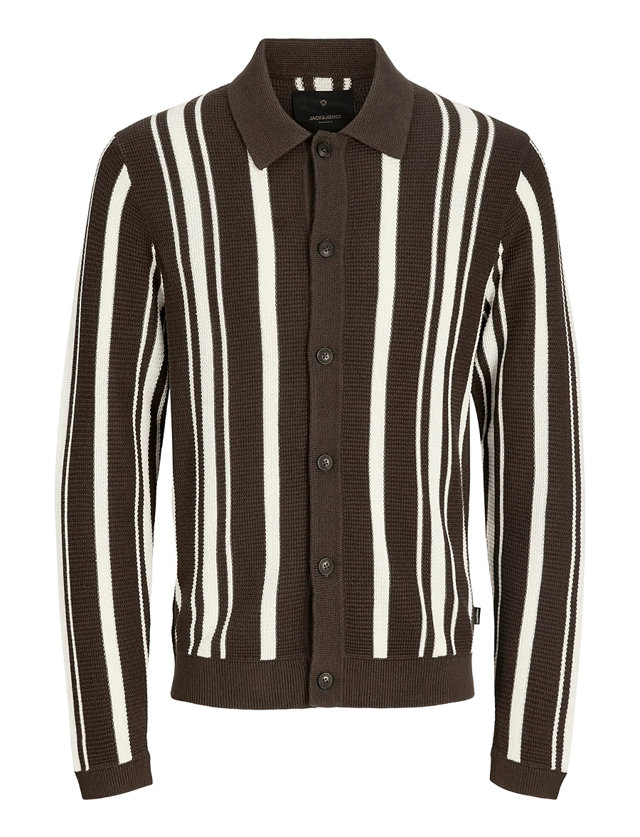 Jack & Jones - JPRBLADEVIN KNIT CARDIGAN STYD AW25 - gilets - delicioso - 1