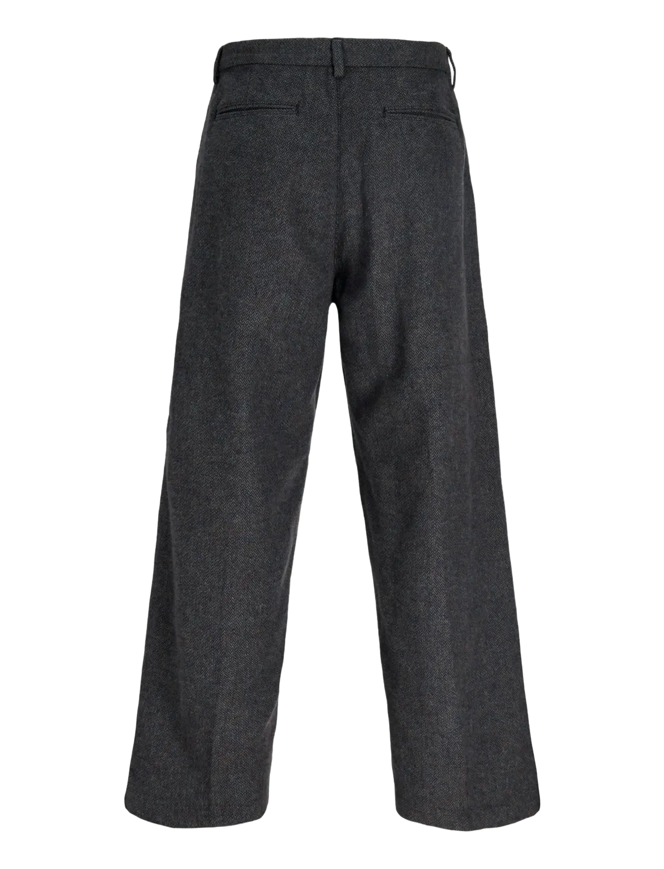 Jack & Jones - JPSTOWEN FROST FLANNEL CHINO STYDAW25LTN - chinos - dark grey melange - 2