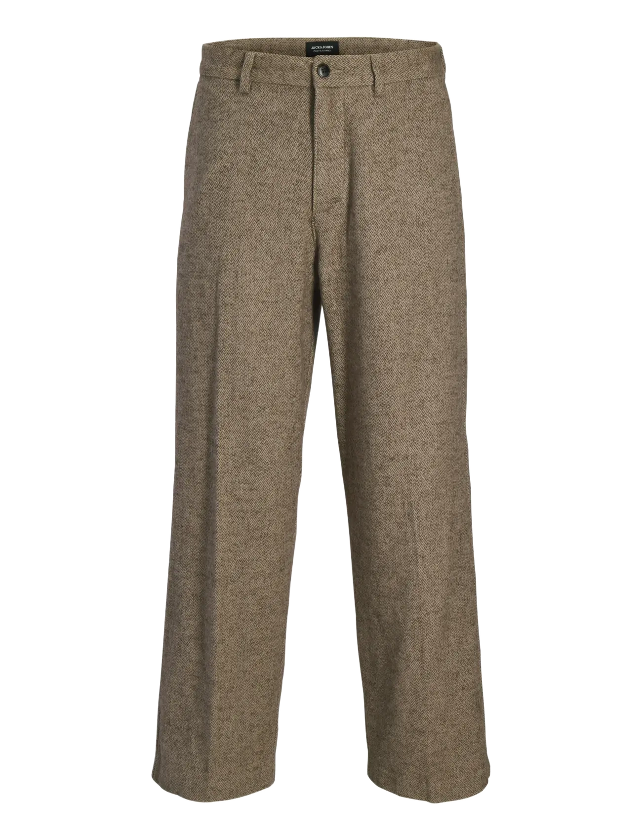 Jack & Jones - JPSTOWEN FROST FLANNEL CHINO STYDAW25LTN - chinos - vintage khaki - 1