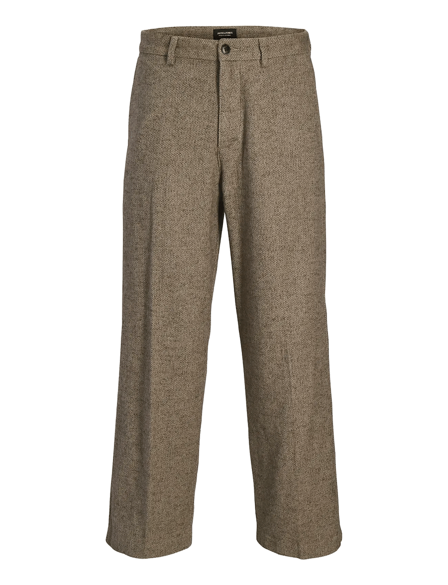 Jack & Jones - JPSTOWEN FROST FLANNEL CHINO STYDAW25LTN - chinos - vintage khaki - 1