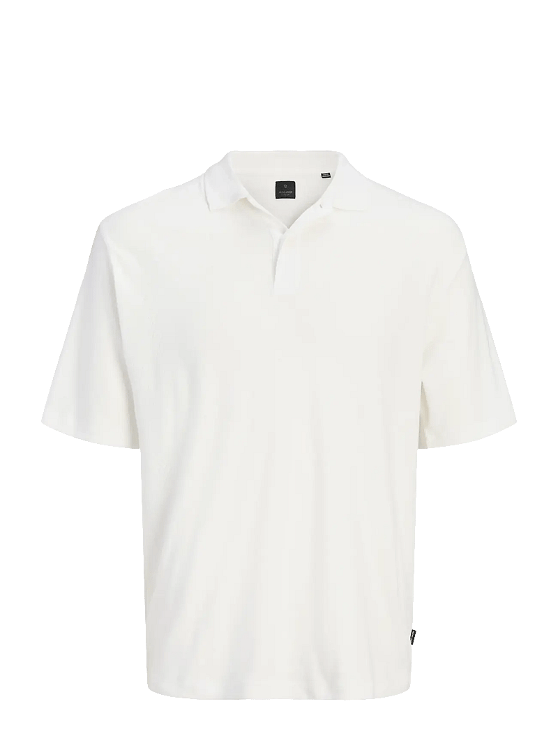 Jack & Jones - JPRBLAROMAN SS POLO STYD AW25 - kortärmade pikéer - cloud dancer - 1