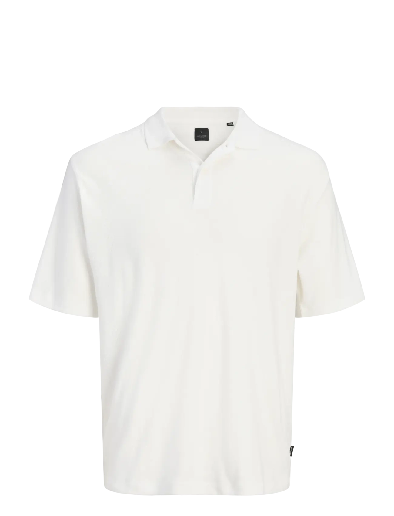 Jack & Jones JPRBLAROMAN SS POLO STYD AW25 - Kortärmade pikéer - CLOUD DANCER / white