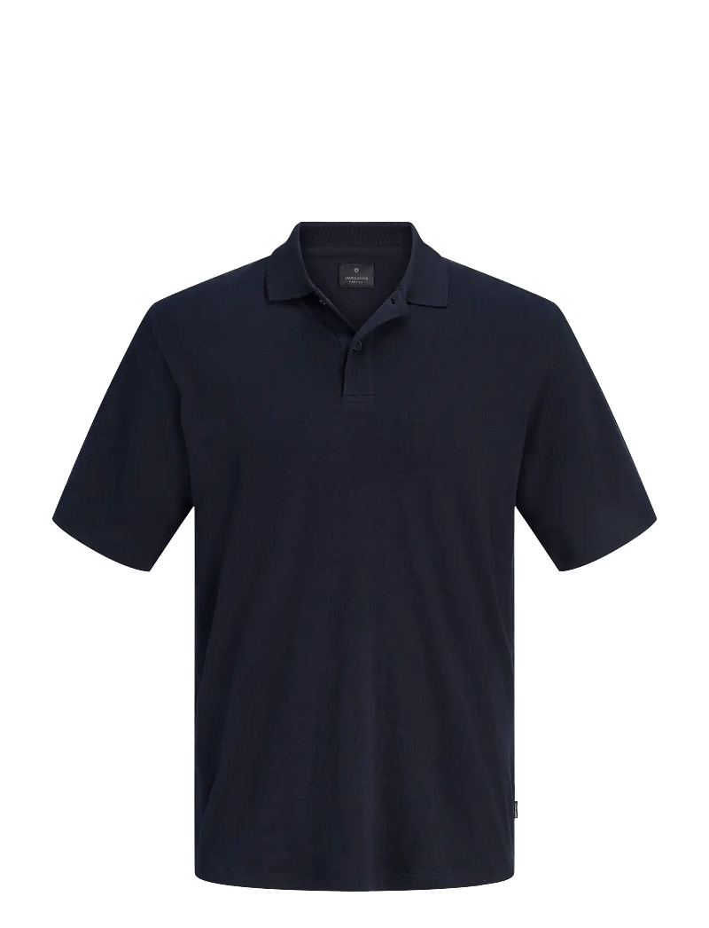 Jack & Jones - JPRBLAROMAN SS POLO STYD AW25 - kurzärmelig - night sky - 1