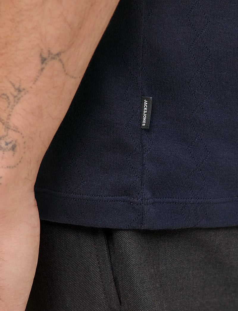 Jack & Jones - JPRBLAROMAN SS POLO STYD AW25 - kurzärmelig - night sky - 4