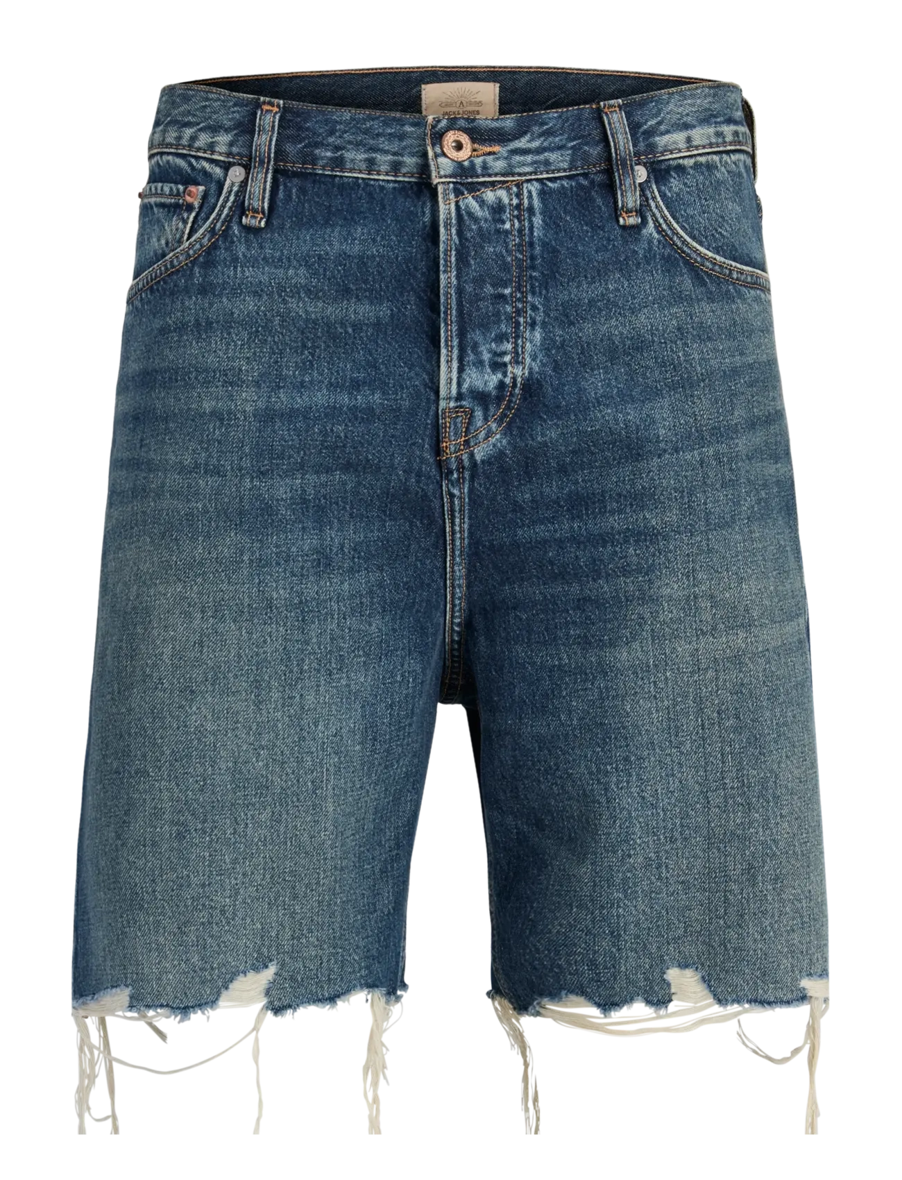 Jack & Jones - JJITONY JJCOOPER ST 796 LN - jeans shorts - blue denim - 1