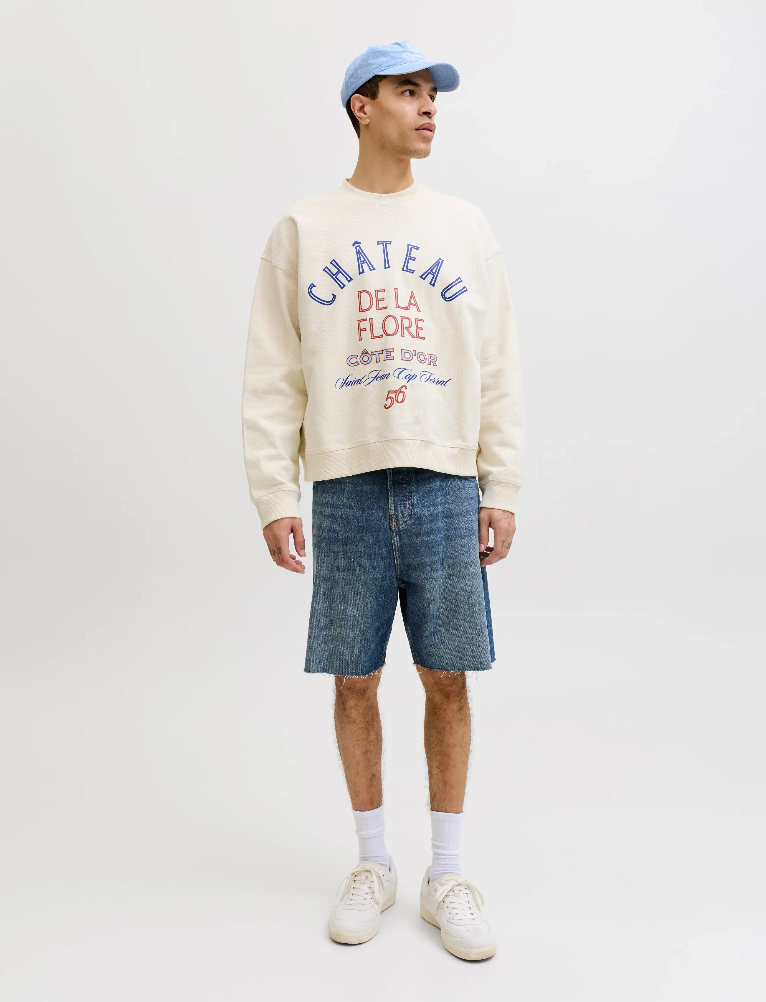 Jack & Jones - JJITONY JJCOOPER ST 796 LN - jeans shorts - blue denim - 4