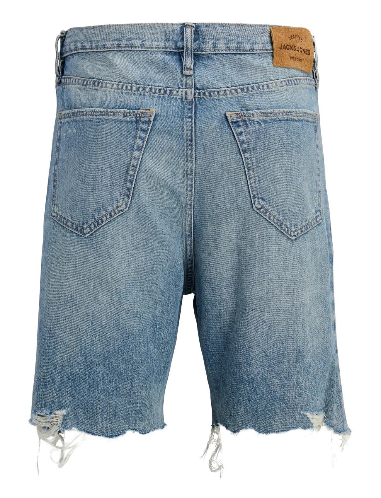 Jack & Jones - JJITONY JJCOOPER ST 796 LN - farkkushortsit - blue denim - 2