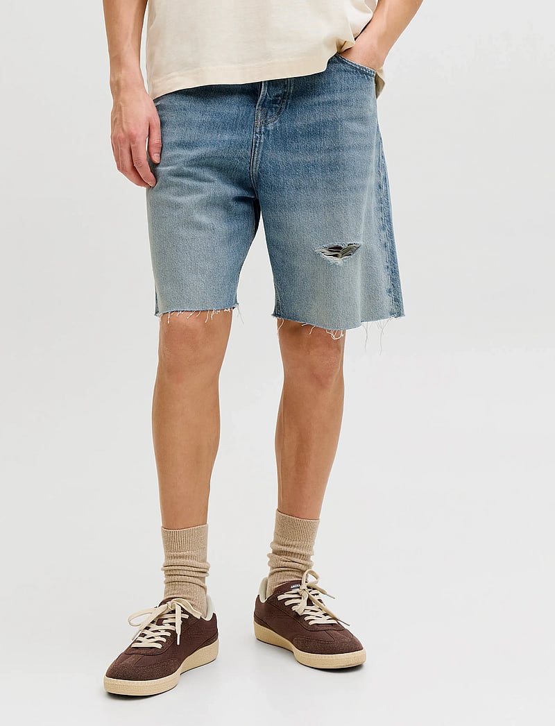 Jack & Jones - JJITONY JJCOOPER ST 796 LN - jorts - blue denim - 0