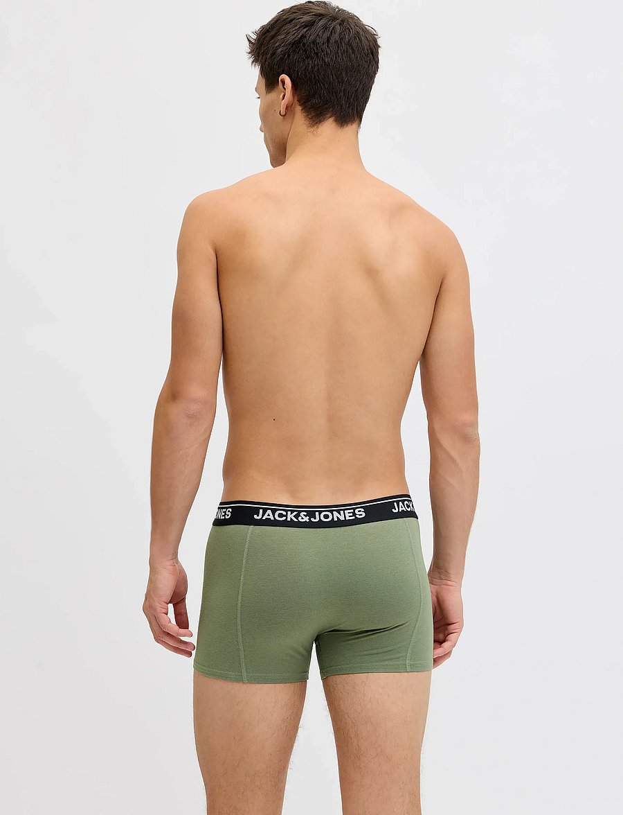 Jack & Jones - JACTIMOTHY SOLID TRUNKS 5 PACK - apakšveļas multipaka - sea spray - 2