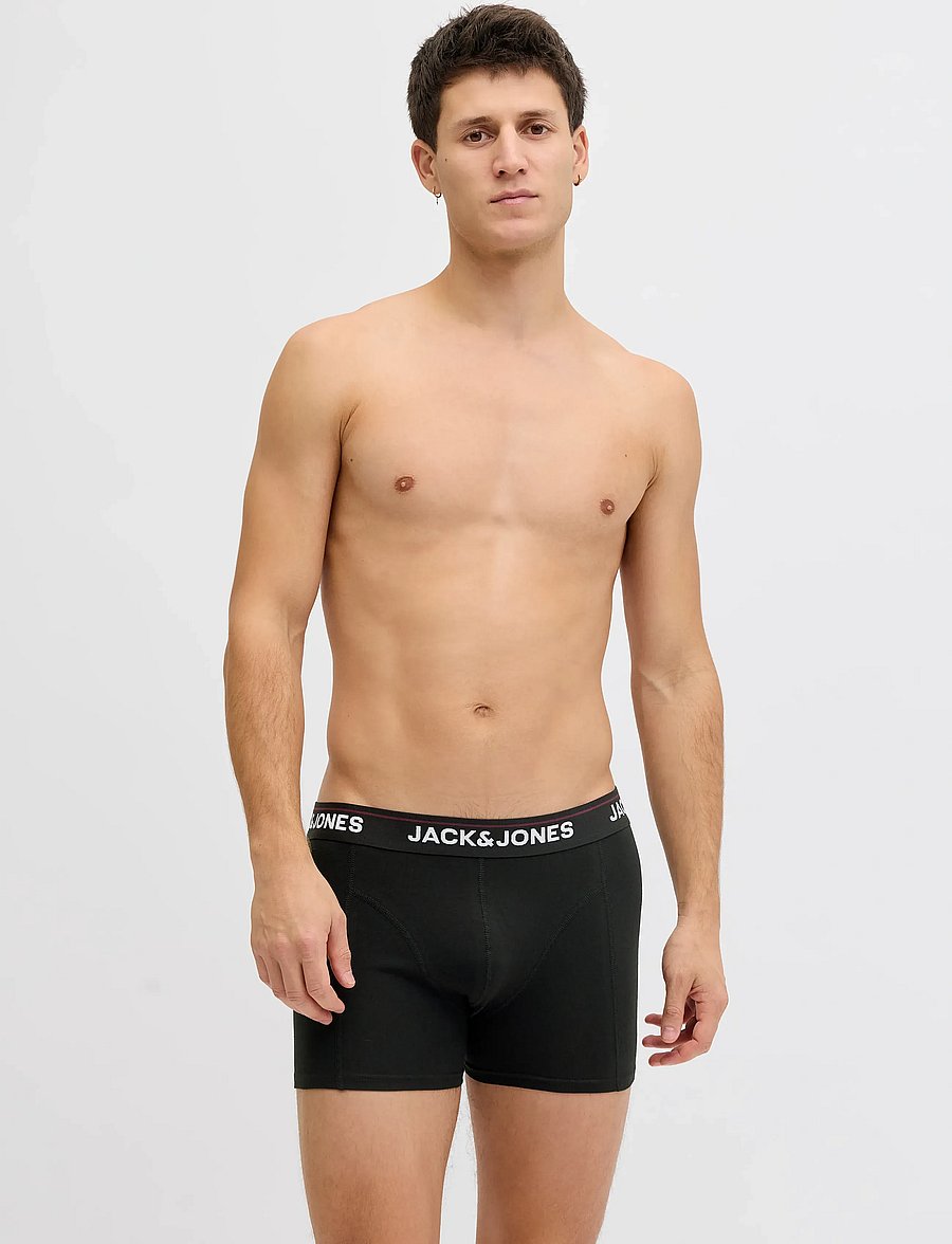 Jack & Jones - JACTIMOTHY SOLID TRUNKS 5 PACK - apakšveļas multipaka - sea spray - 3