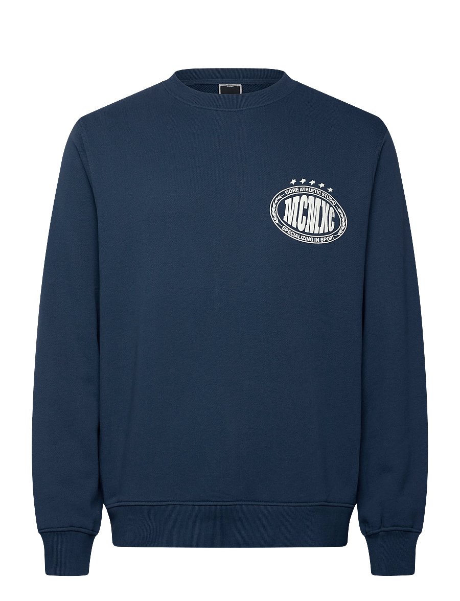 Jack & Jones - JCOFADE PRINT SWEAT CREW NECK STYD AW25 - overdele - titan - 0
