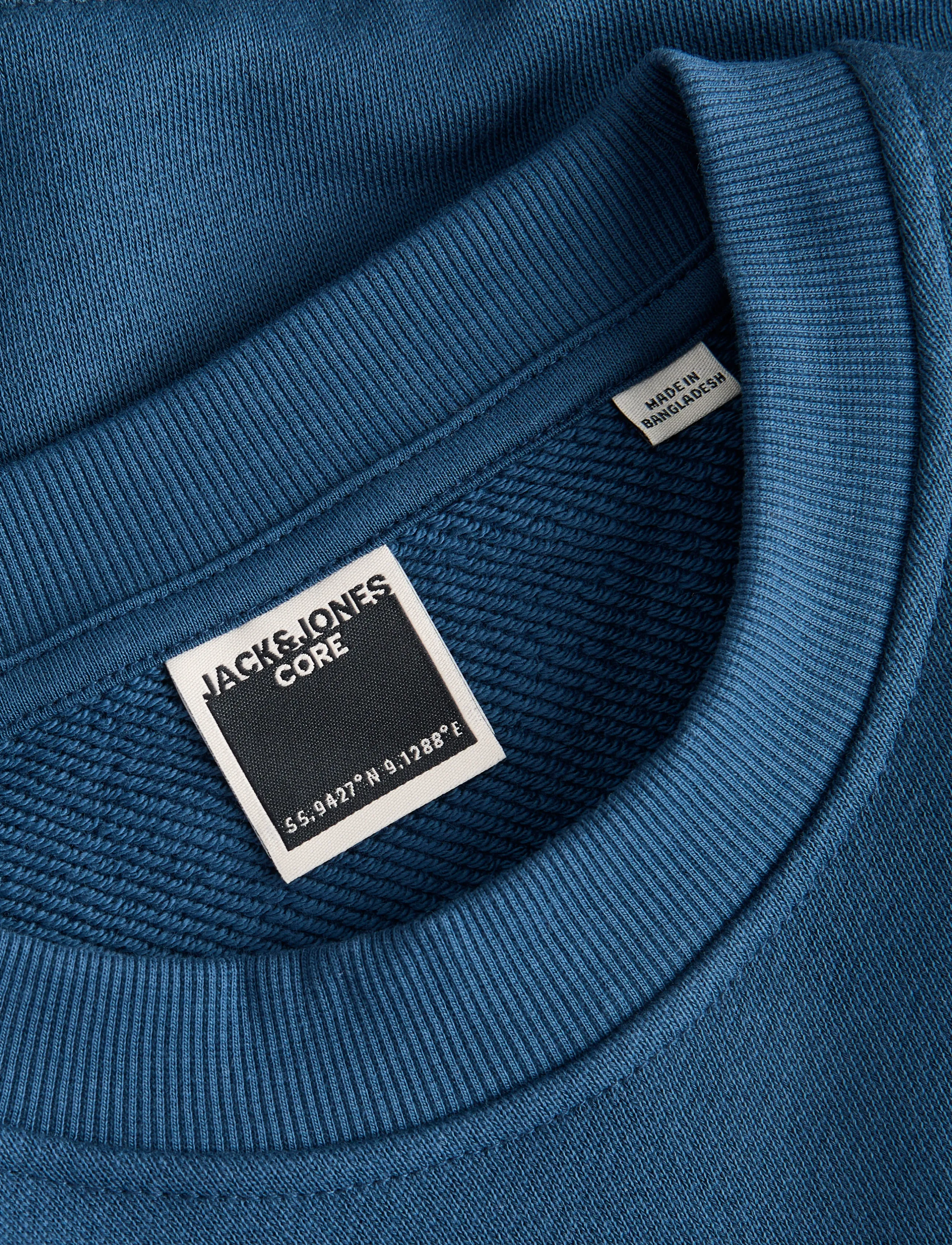 Jack & Jones - JCOFADE PRINT SWEAT CREW NECK STYD AW25 - oberteile - titan - 2