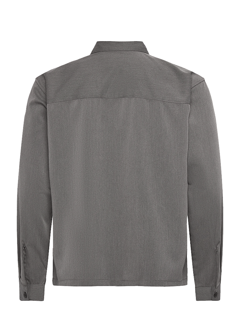 Jack & Jones - JORPARTY ZIP OVERSHIRT LS STYD AW25 - herbstjacken - grey melange - 2