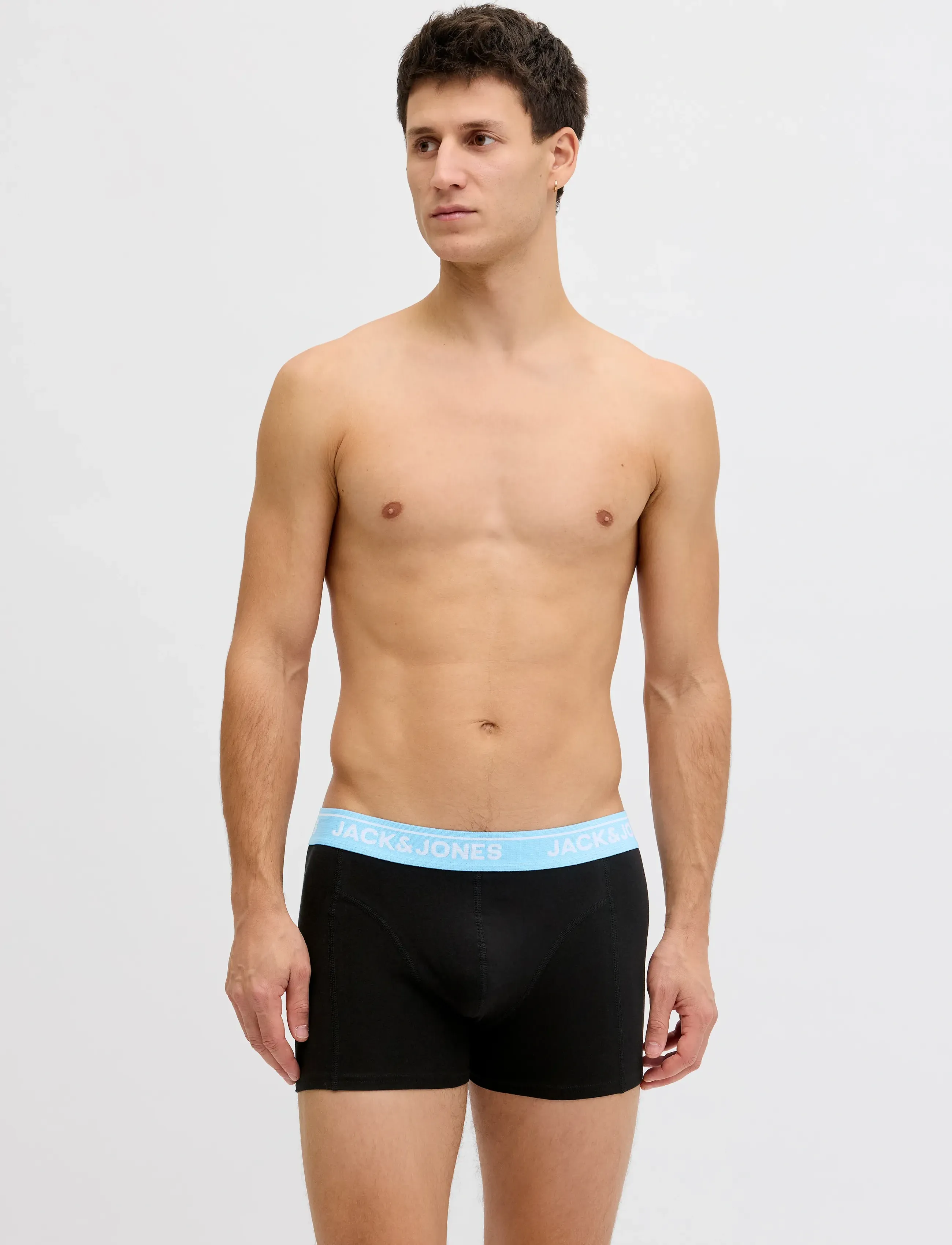 Jack & Jones Jactheodore Solid Trunks 10 Pack, L, Black, Undertøj > Boksere, Herre