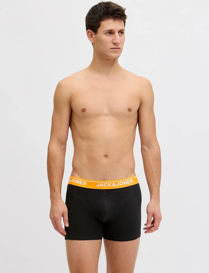 Jack & Jones - JACTHEODORE SOLID TRUNKS 10 PACK - multipack kalsonger - black - 5