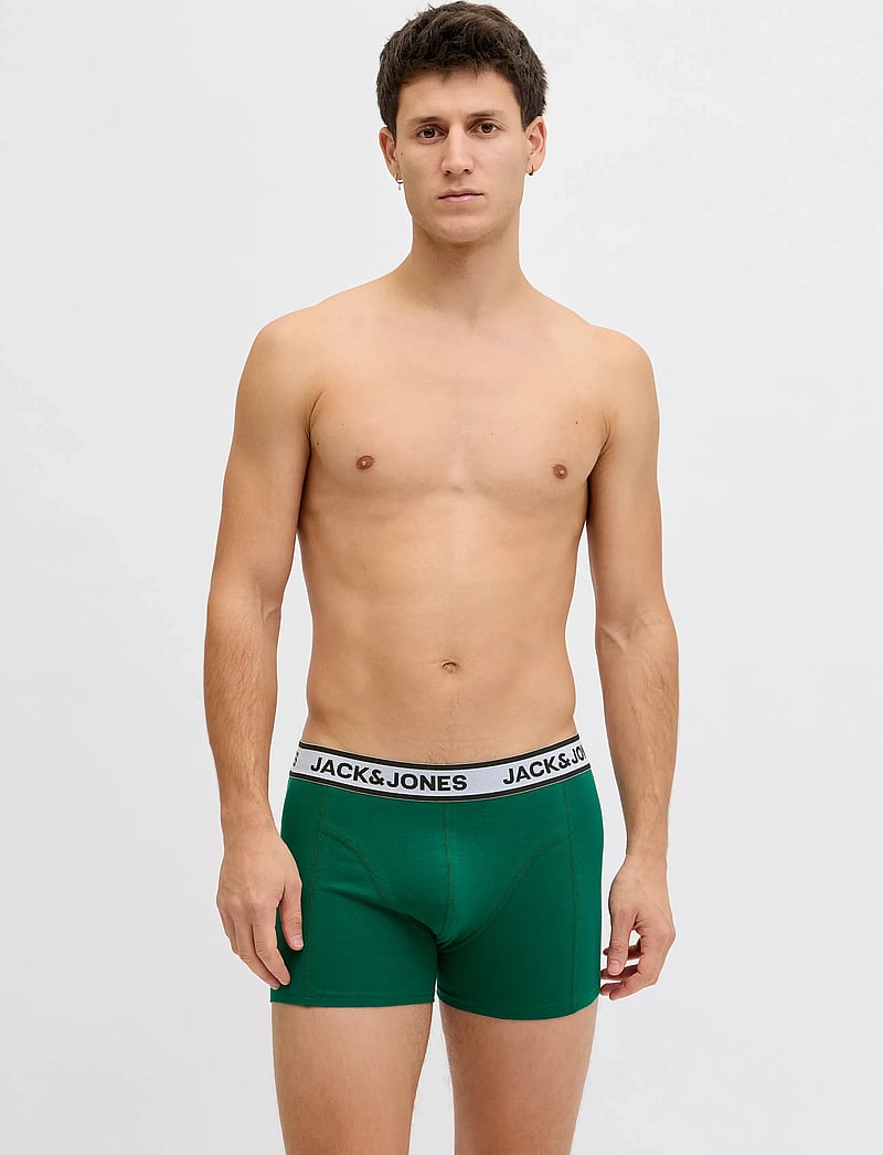 Jack & Jones - JACNOLAN SOLID TRUNKS 7 PACK - unterhosen im multipack - orange peel - 4