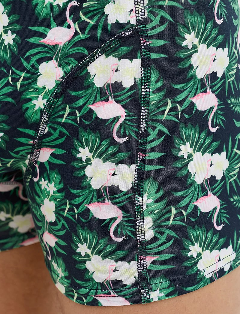 Jack & Jones - JACFLAMINGO FLOWER TRUNKS 7 PACK - unterhosen im multipack - black - 3