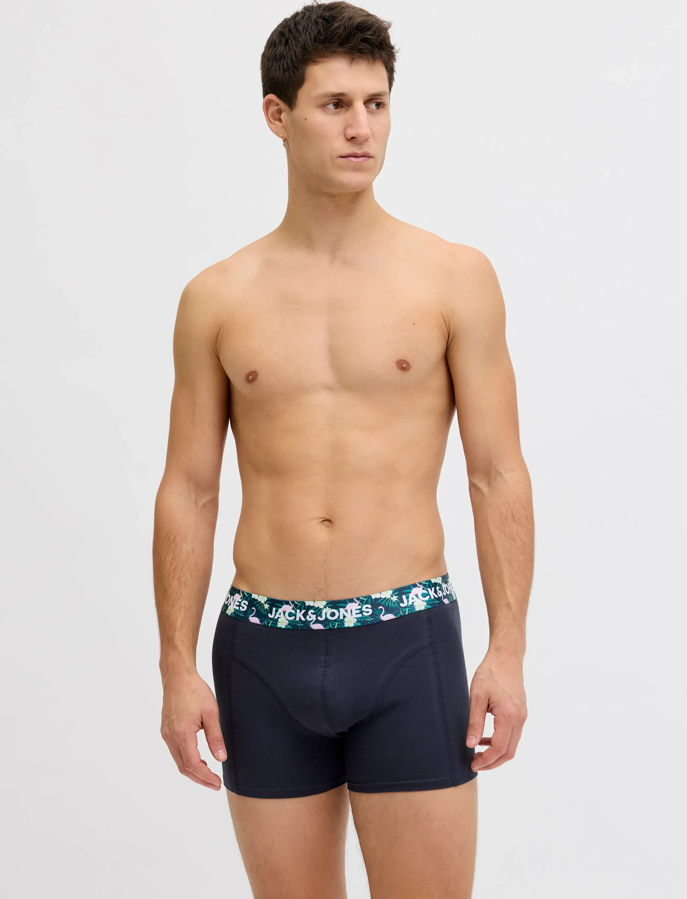 Jack & Jones - JACFLAMINGO FLOWER TRUNKS 7 PACK - boxer briefs - black - 4