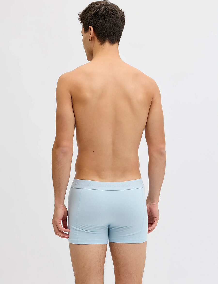 Jack & Jones - JACCOOPER SOLID TRUNKS 12 PACK - enge boxershorts - chambray blue - 2