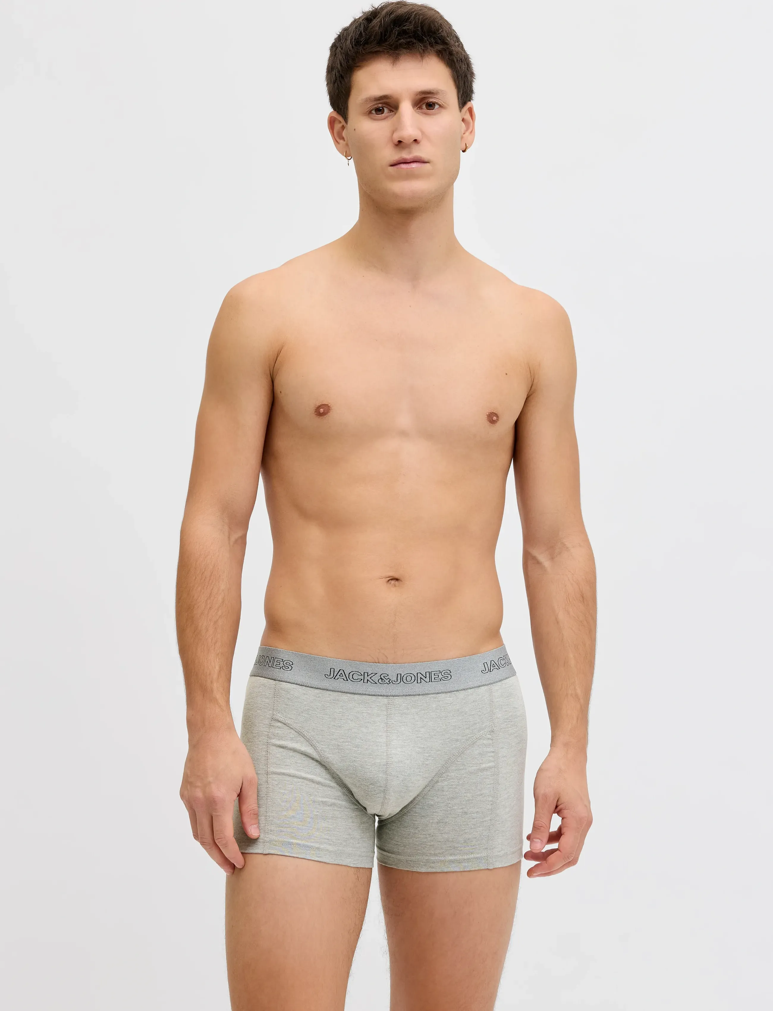 Jack & Jones JACCOOPER SOLID TRUNKS 12 PACK - For him - CHAMBRAY BLUE / blue