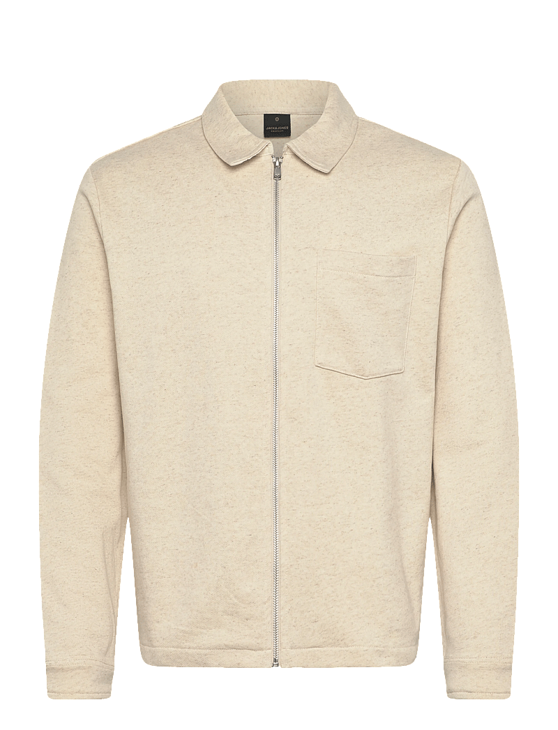 Jack & Jones - JPRBLAFREDDIE LS OVERSHIRT SWEAT - kollektioner - ancient scroll - 0