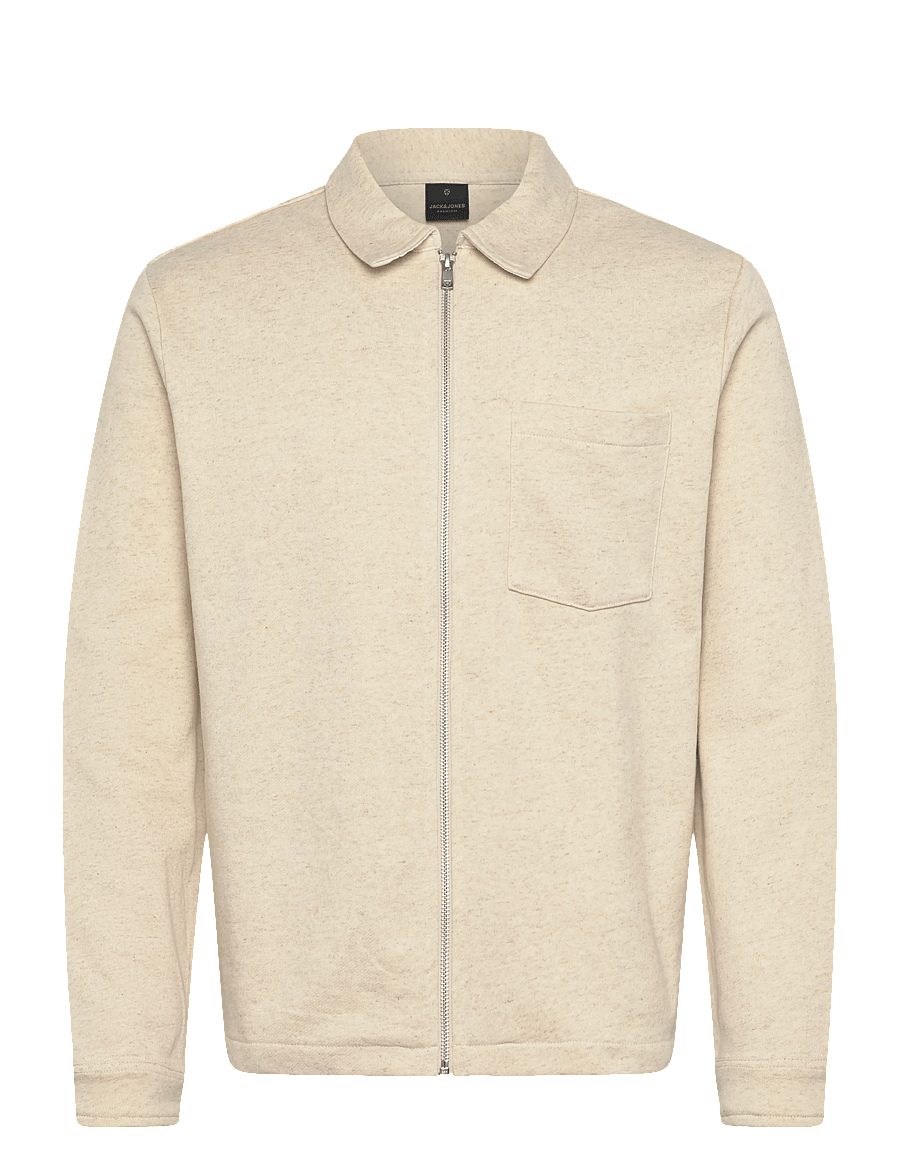 Jack & Jones - JPRBLAFREDDIE LS OVERSHIRT SWEAT - kollektioner - ancient scroll - 0