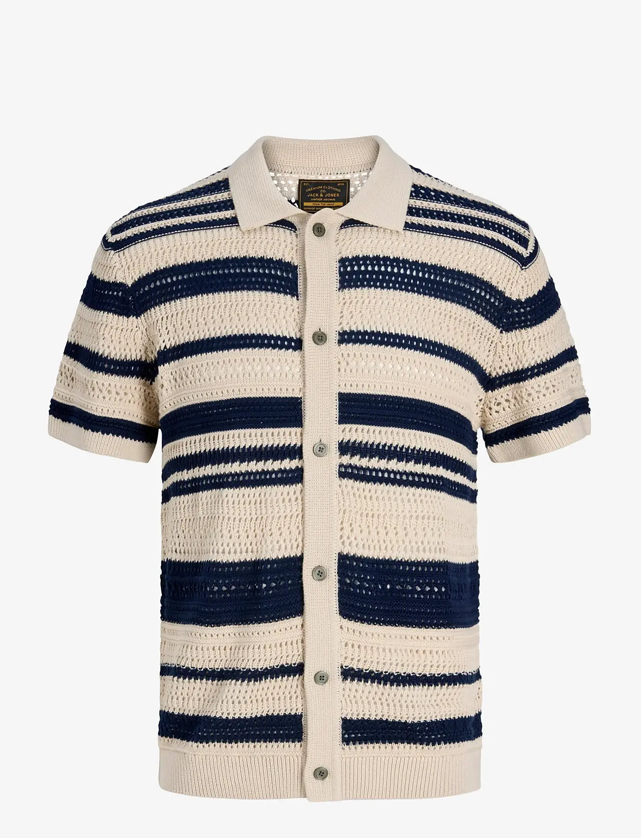 Jack & Jones - JPRBLUHAMILTON BUTTON THROUGH POLO SS - die niedrigsten preise - pageant blue - 1