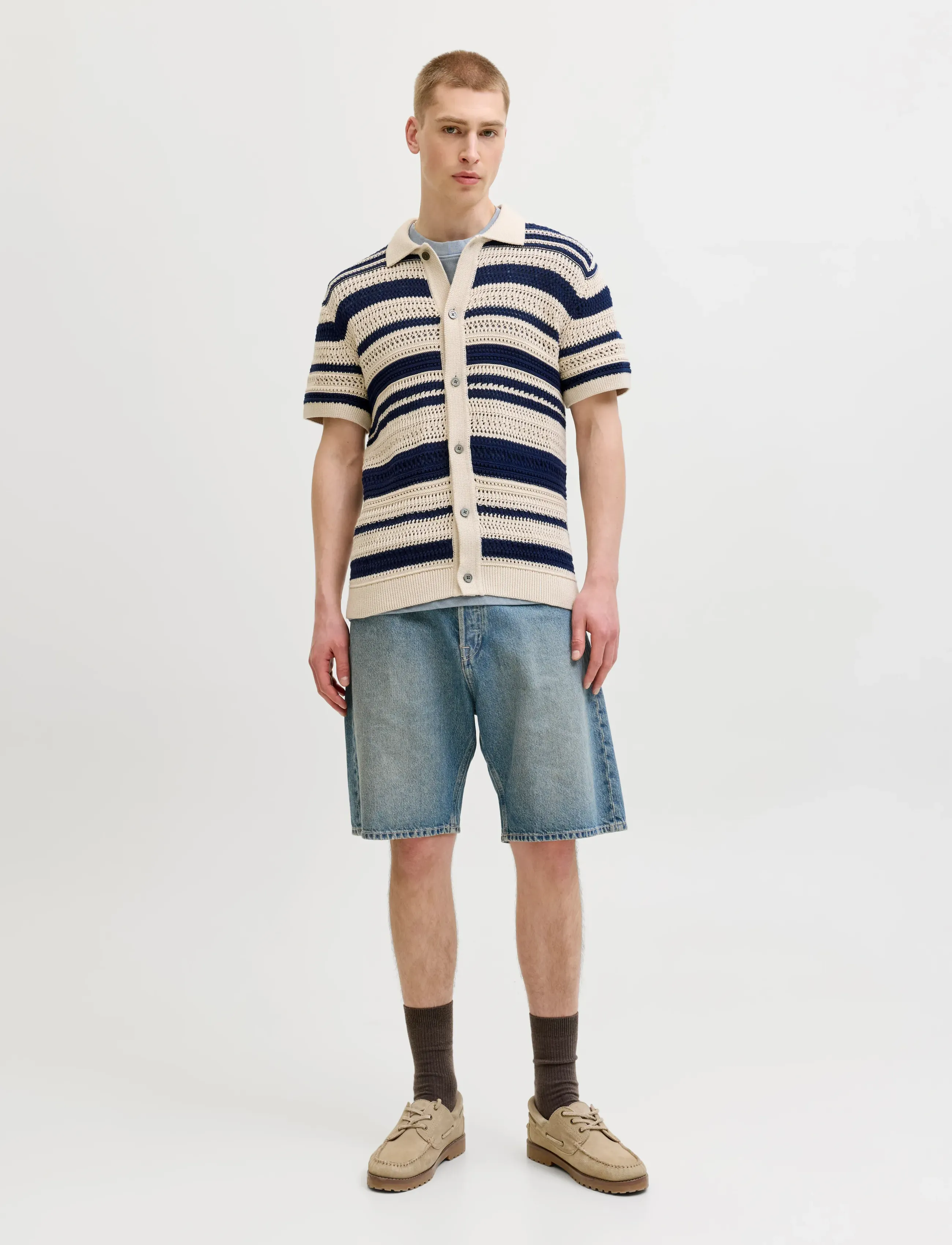 Jack & Jones - JPRBLUHAMILTON BUTTON THROUGH POLO SS - madalaimad hinnad - pageant blue - 3