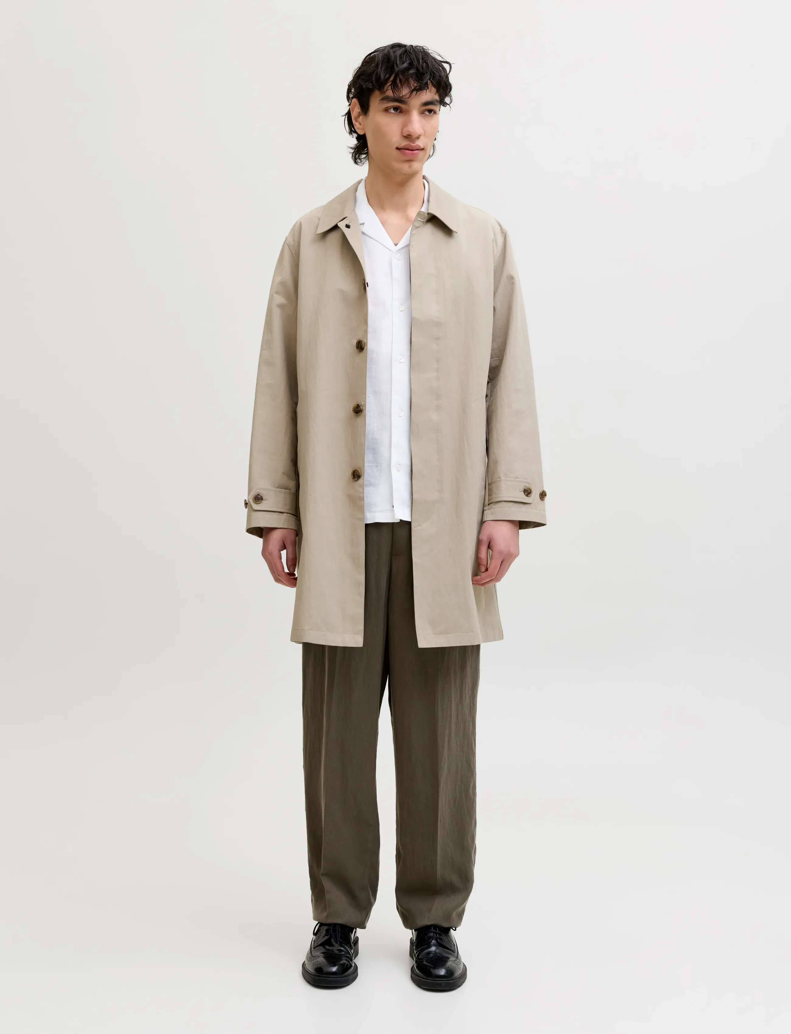 Jack & Jones - JPRBLALAWRENCE LINEN RESORT S/S SHIRT SN - leinenhemden - bright white - 3